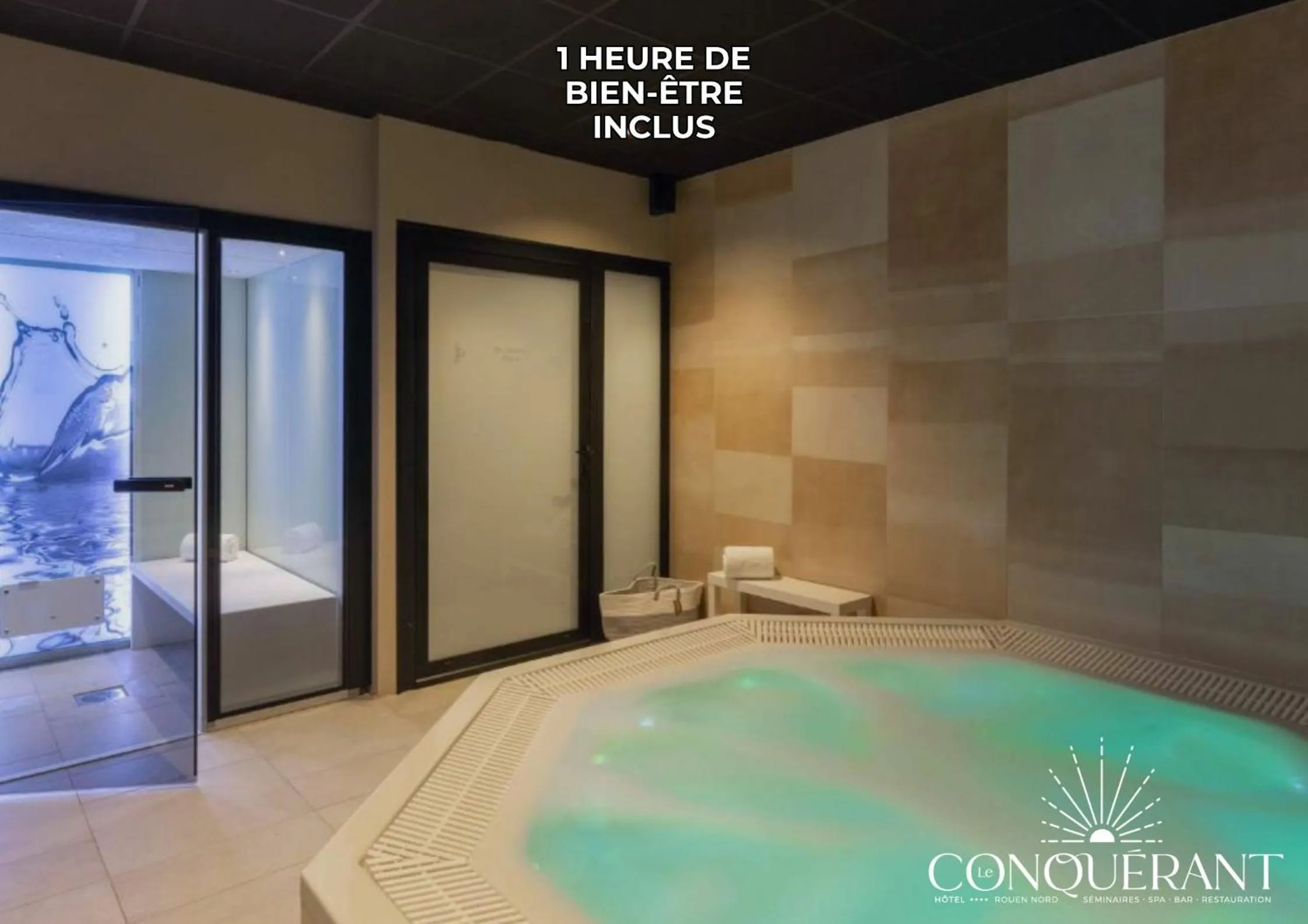 Hot Tub in Best Western Plus Le Conquerant Rouen Nord