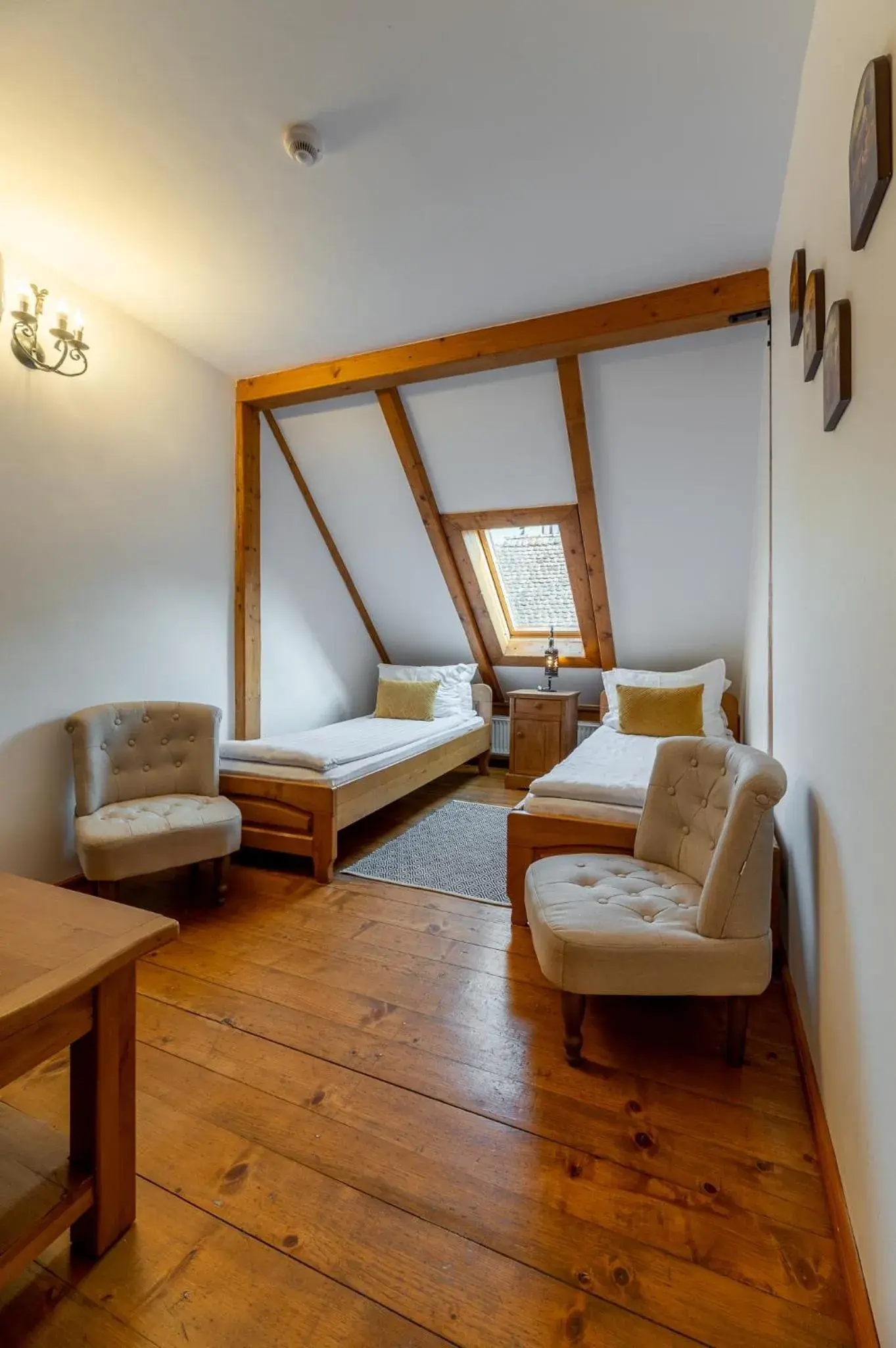 Standard Twin Room - Attic in Boutique Hotel von Graf Standard Twin Room - Attic in Boutique Hotel von Graf