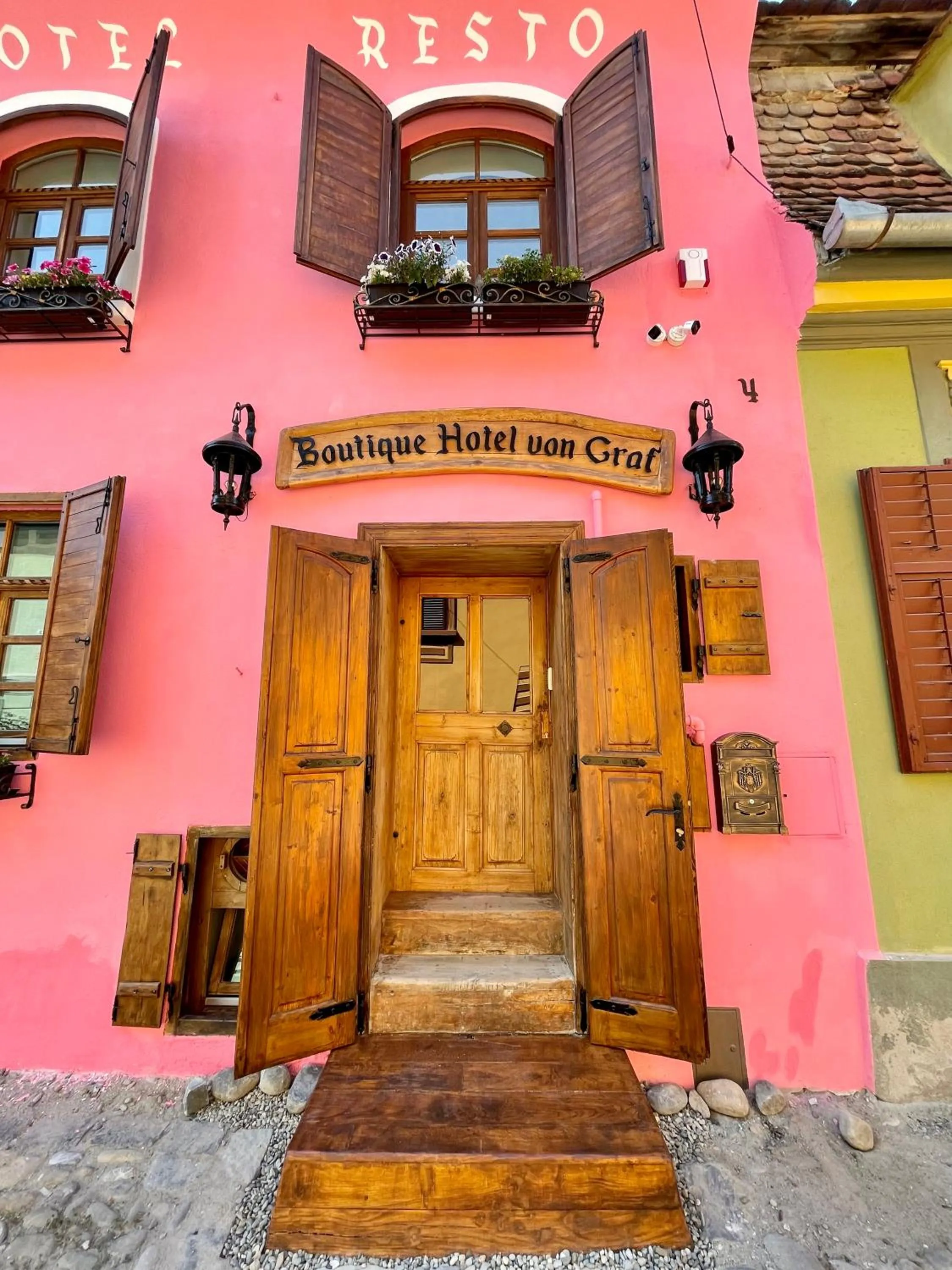 Facade/entrance in Boutique Hotel von Graf