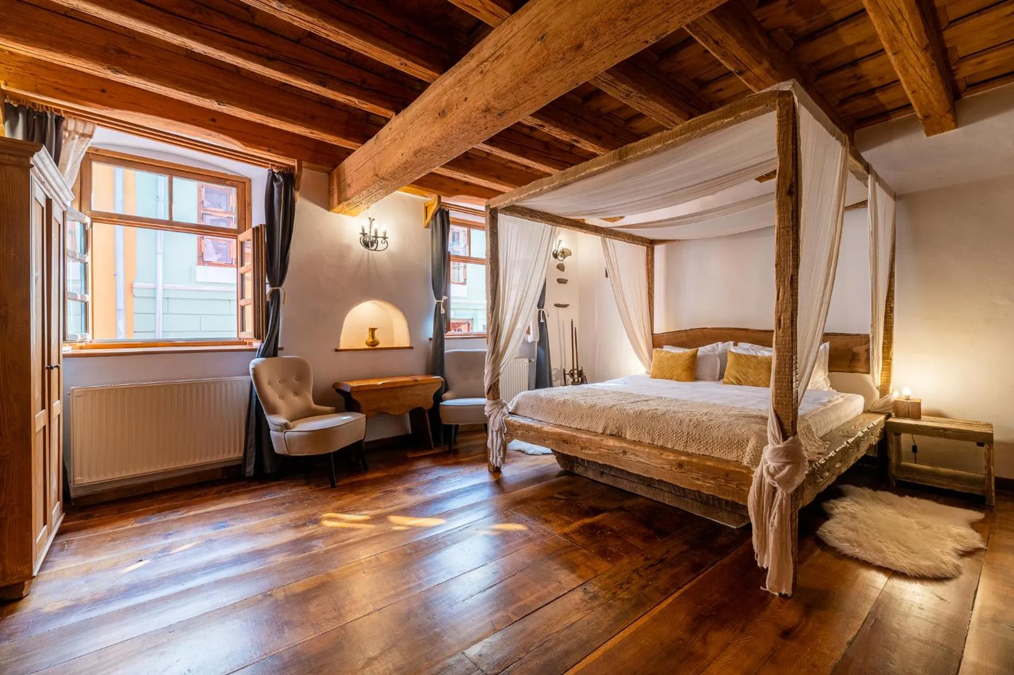 Bed in Boutique Hotel von Graf