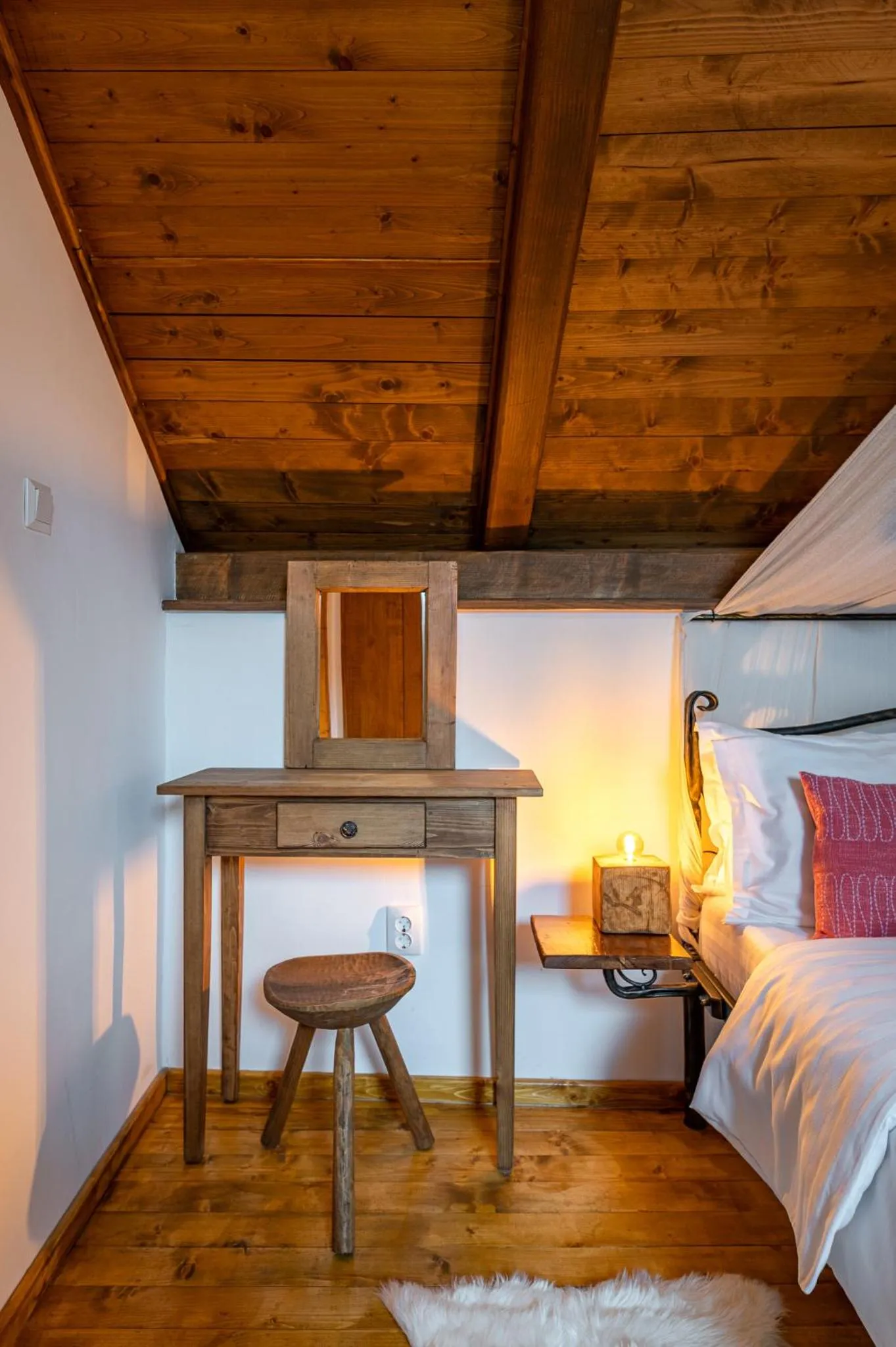 Bedroom, Bed in Boutique Hotel von Graf