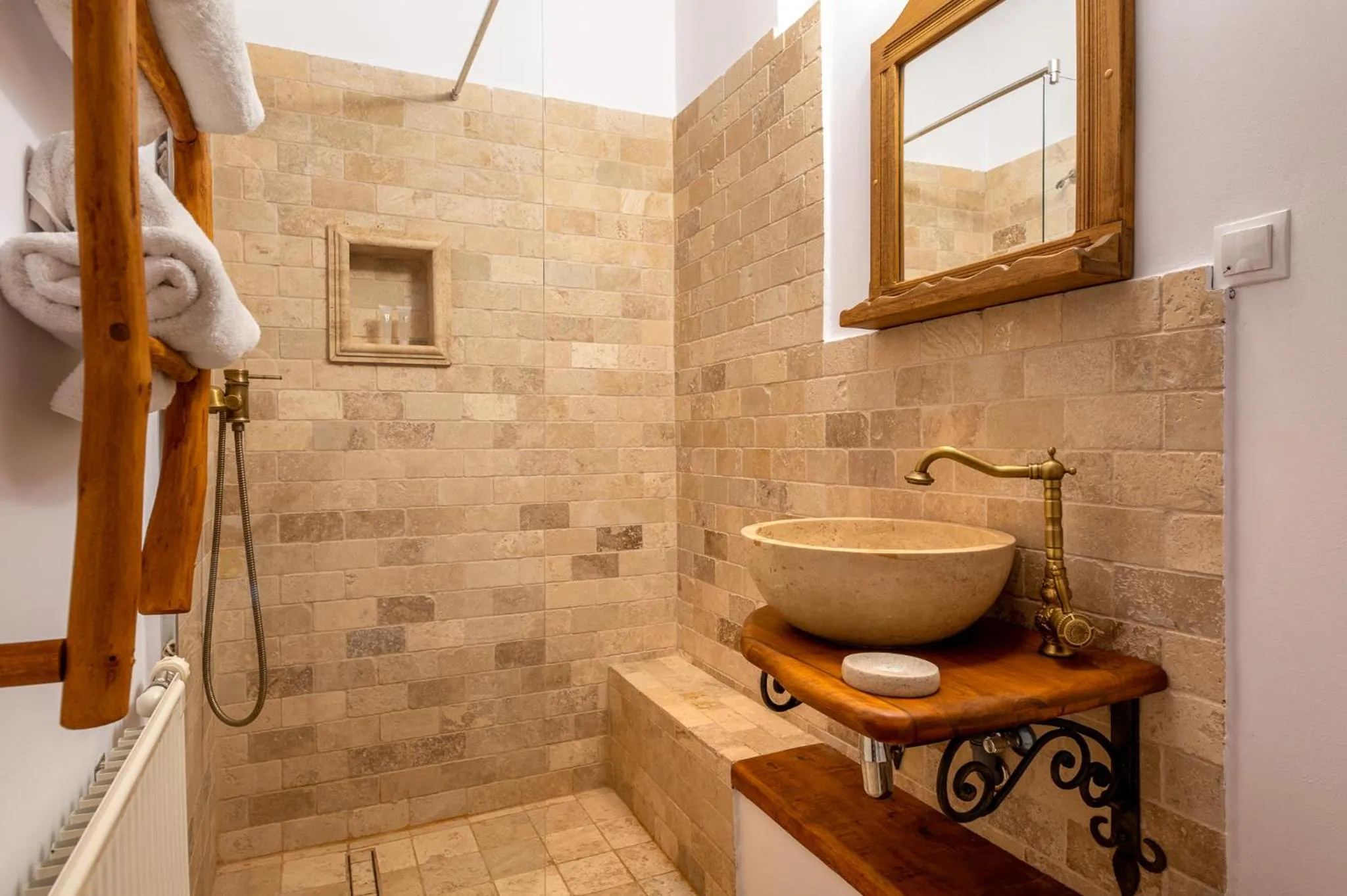 Bathroom in Boutique Hotel von Graf