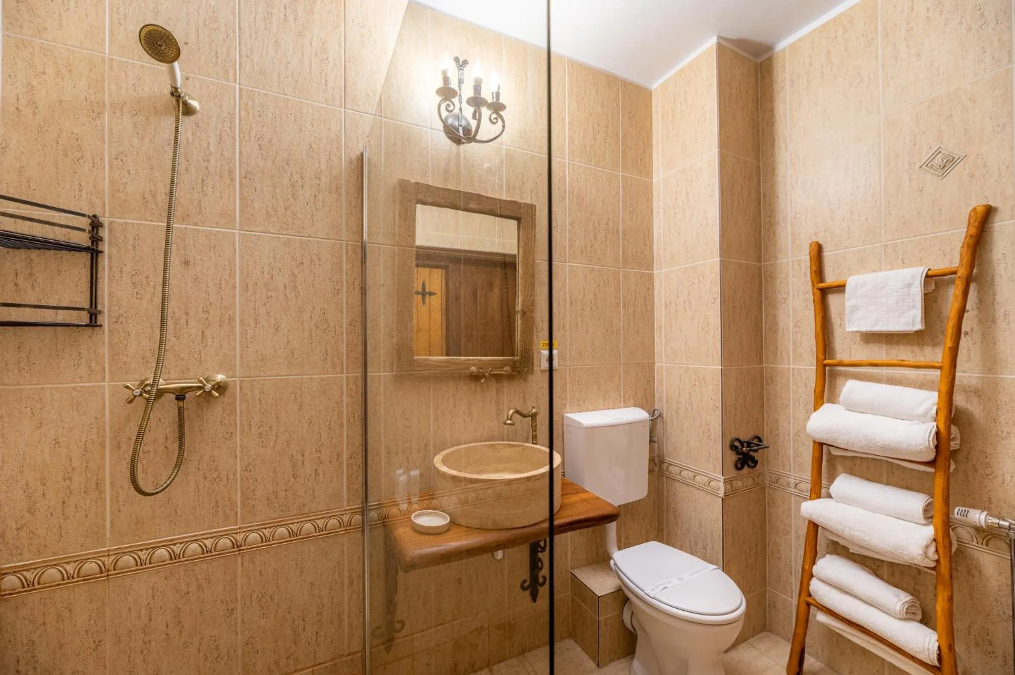 Bathroom in Boutique Hotel von Graf