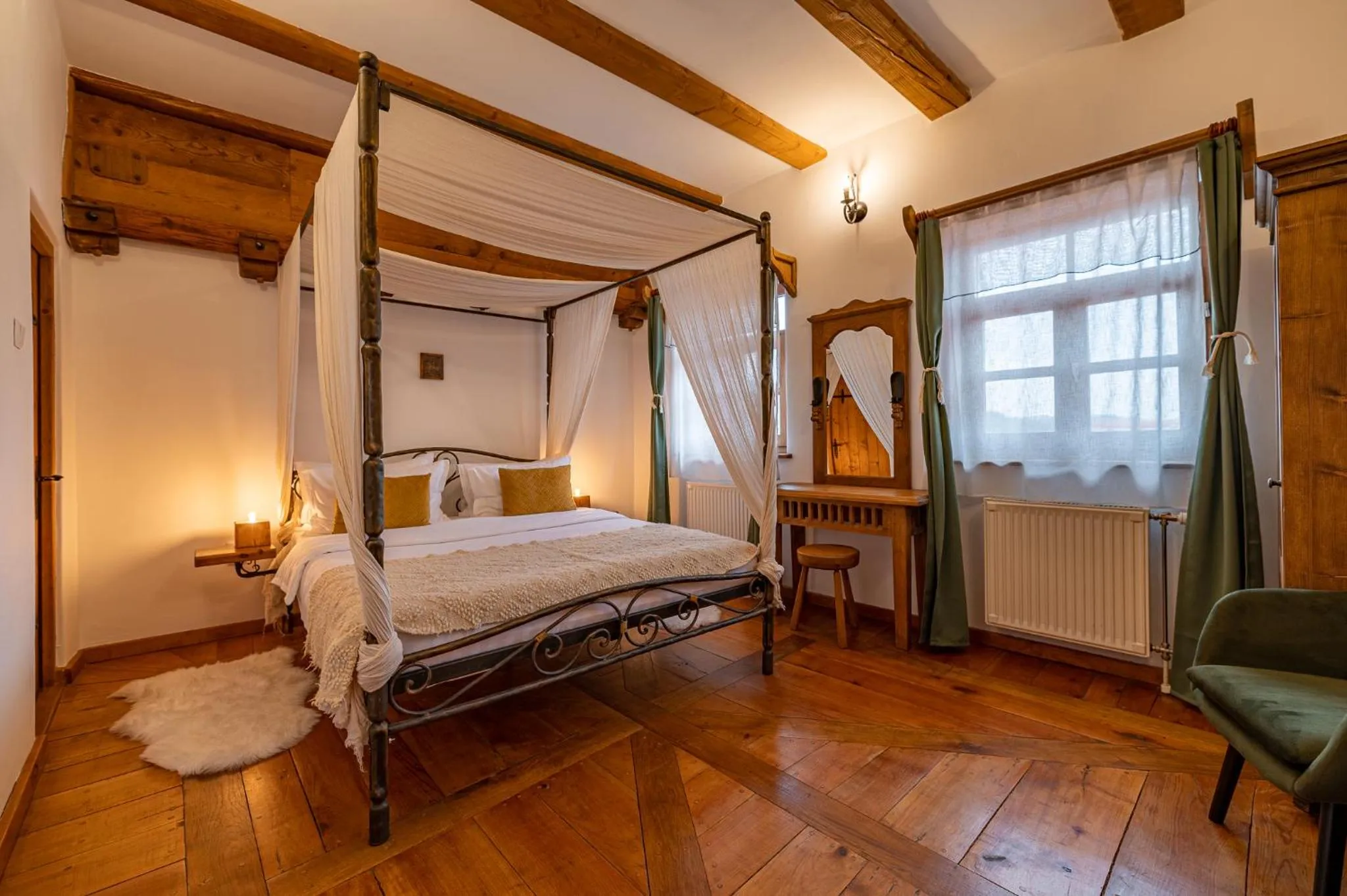 Bed in Boutique Hotel von Graf