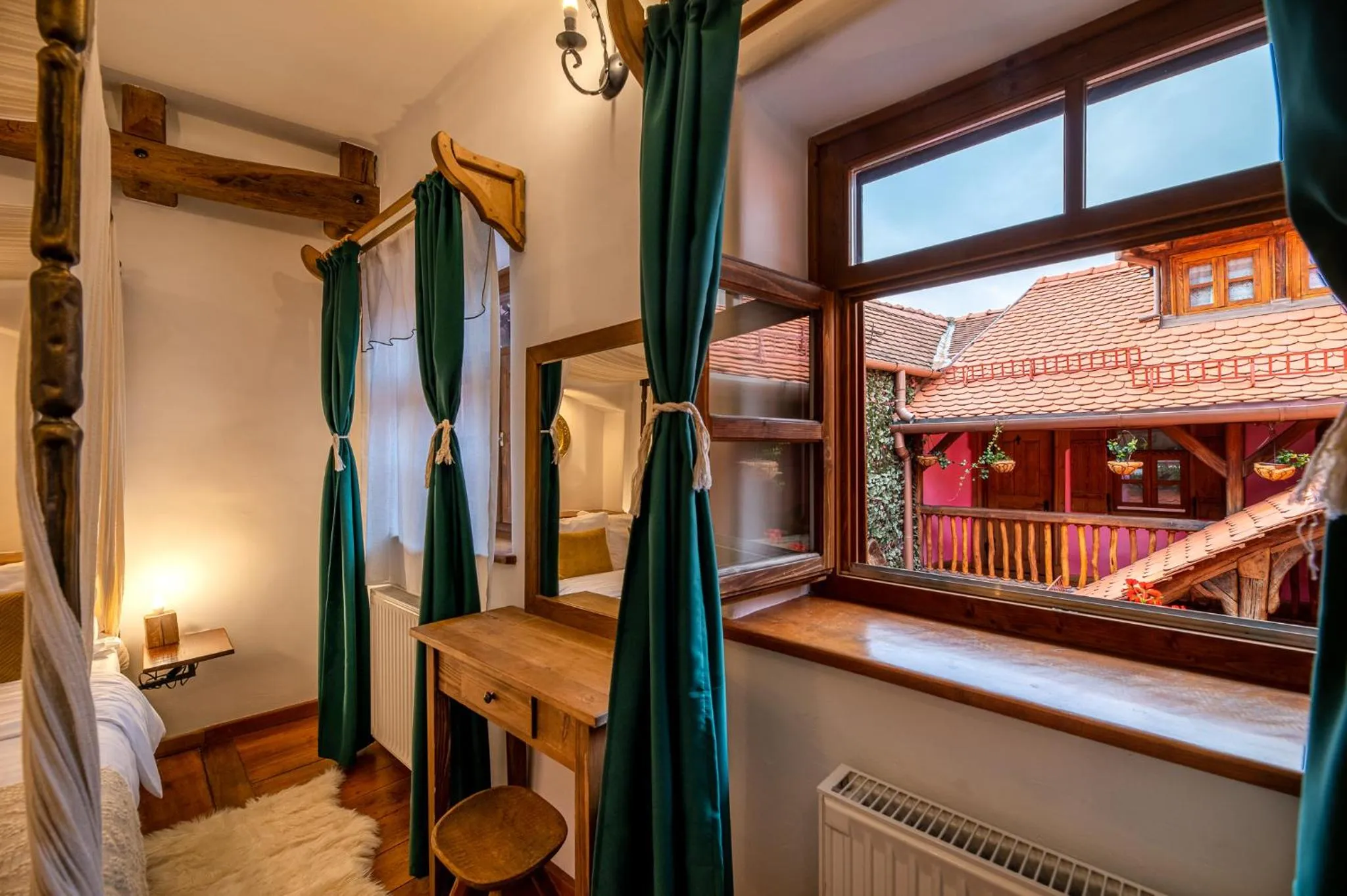 Bedroom, Bed in Boutique Hotel von Graf