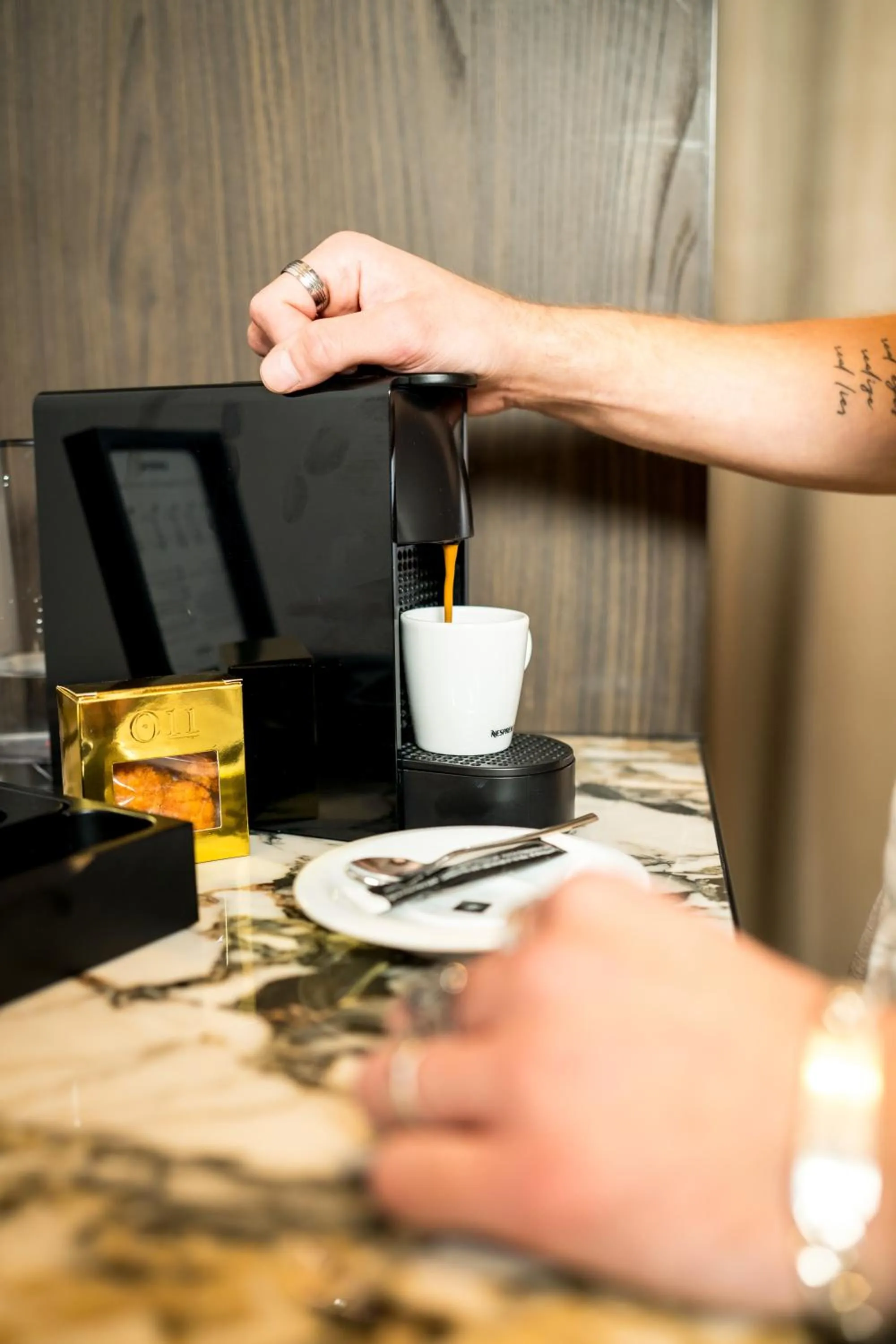Coffee/tea facilities in O11 Boutique Hotel Vienna