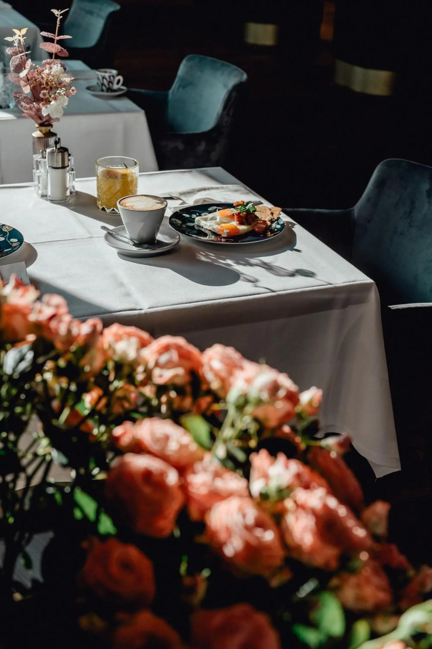 Restaurant/places to eat in O11 Boutique Hotel Vienna