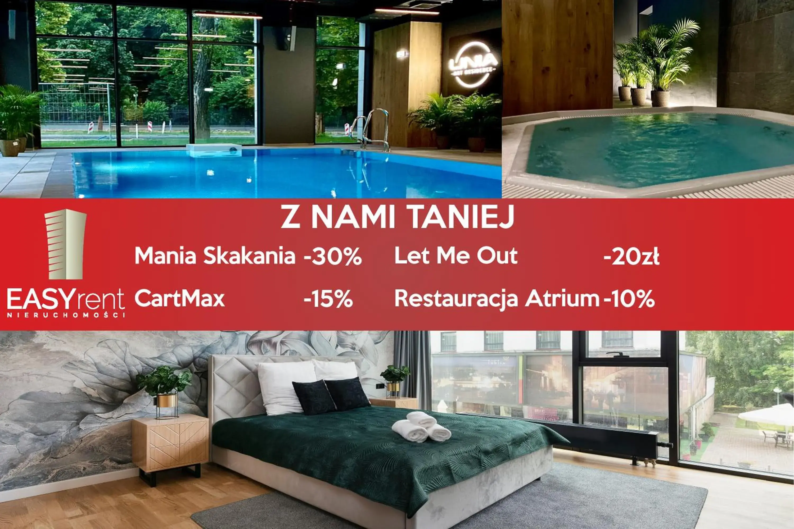 Easy Rent Apartments - GOLD 30, Basen & SPA, Centrum 24h Check-in Easy Rent Apartments - GOLD 30, Basen & SPA, Centrum 24h Check-in