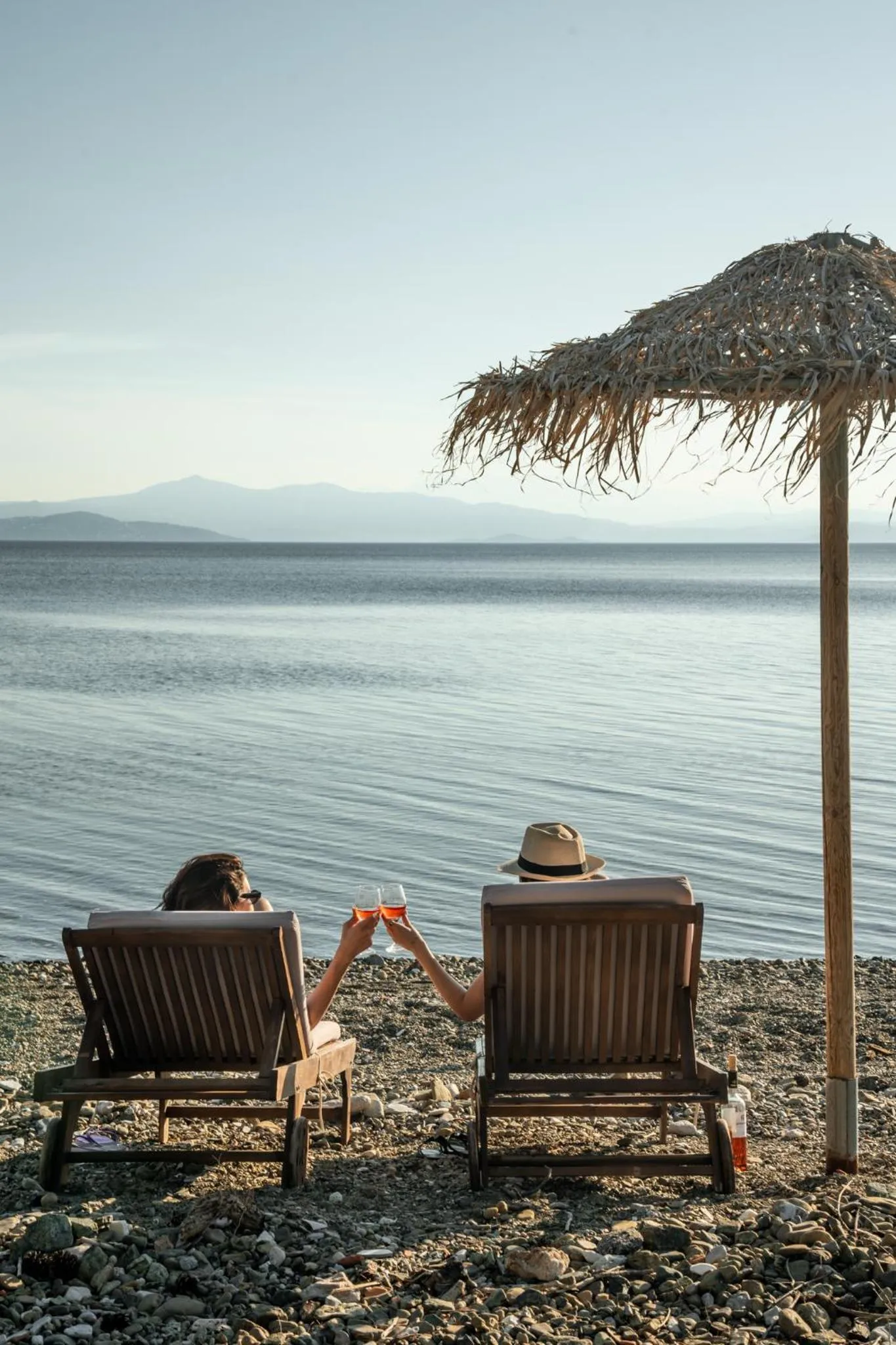 Natural landscape in Kaminos Evia
