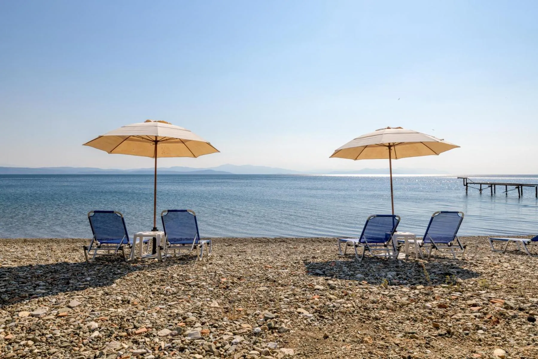 Beach in Kaminos Evia