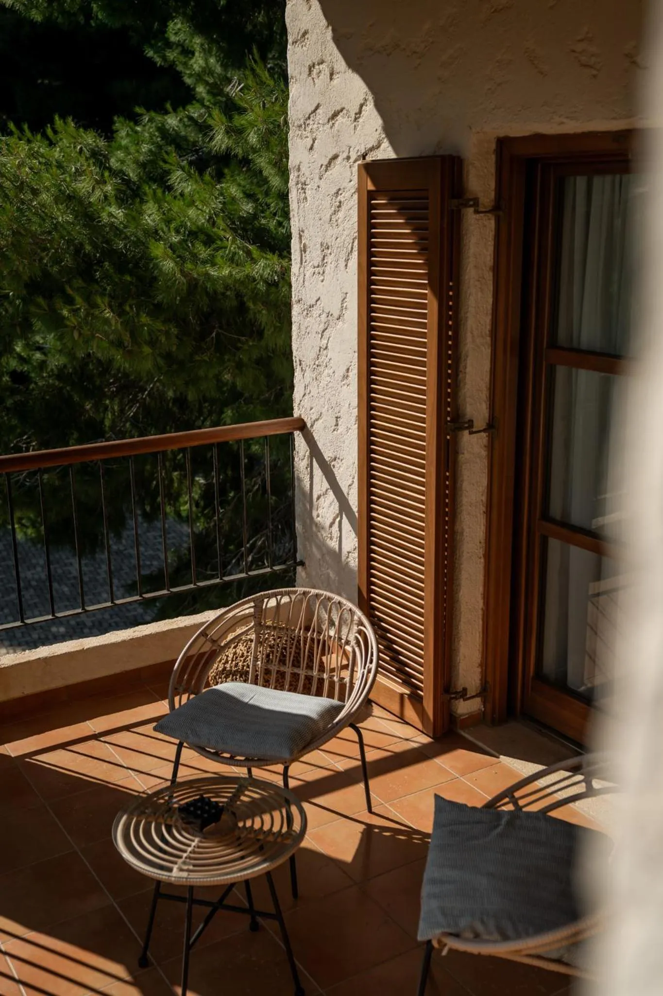 Balcony/Terrace in Kaminos Evia