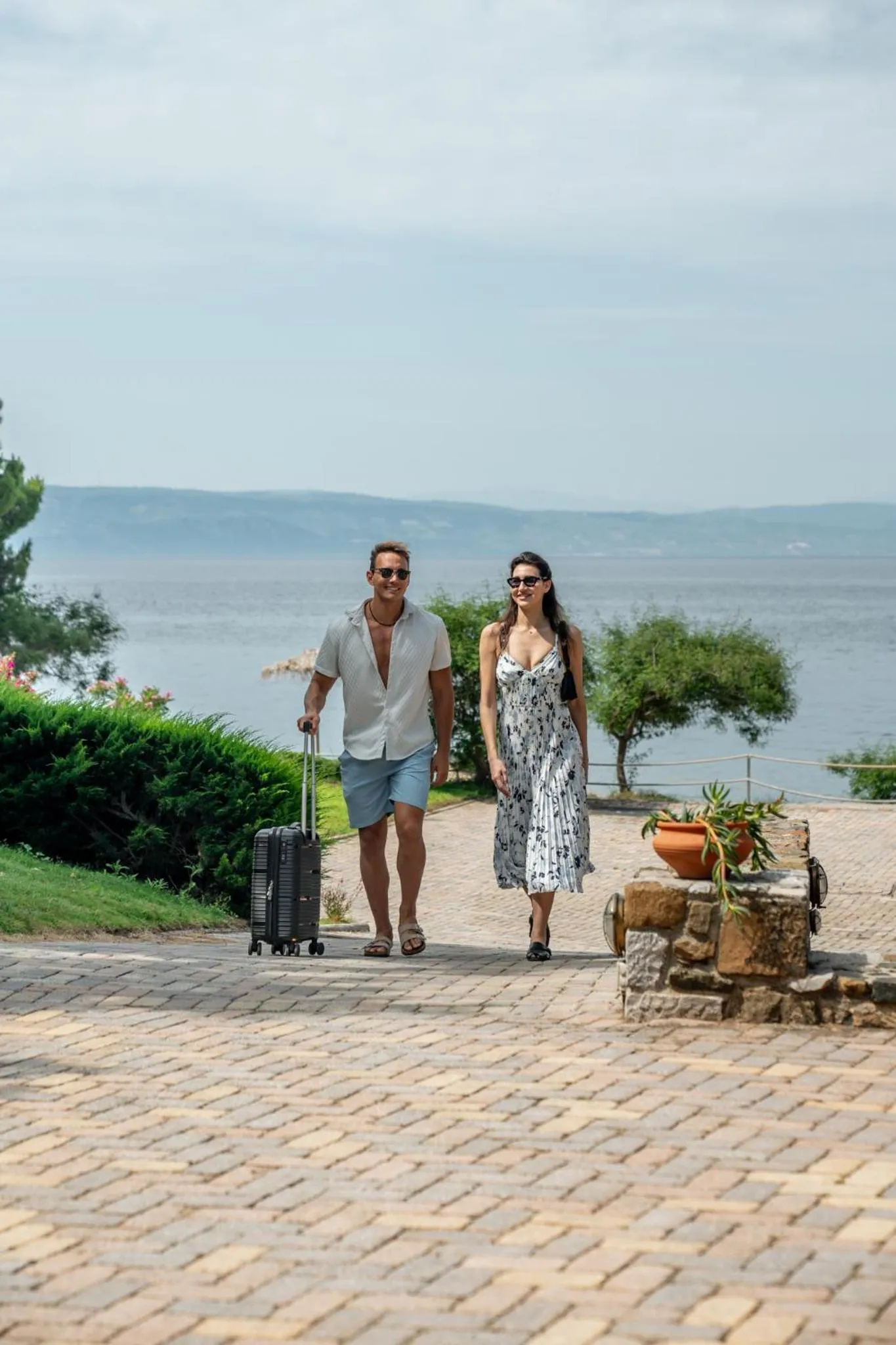 Natural landscape in Kaminos Evia