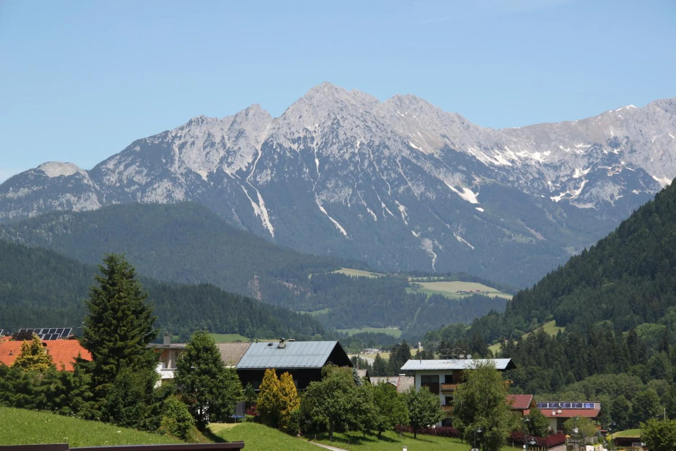 Mountain view in Sporthotel Tirolerhof