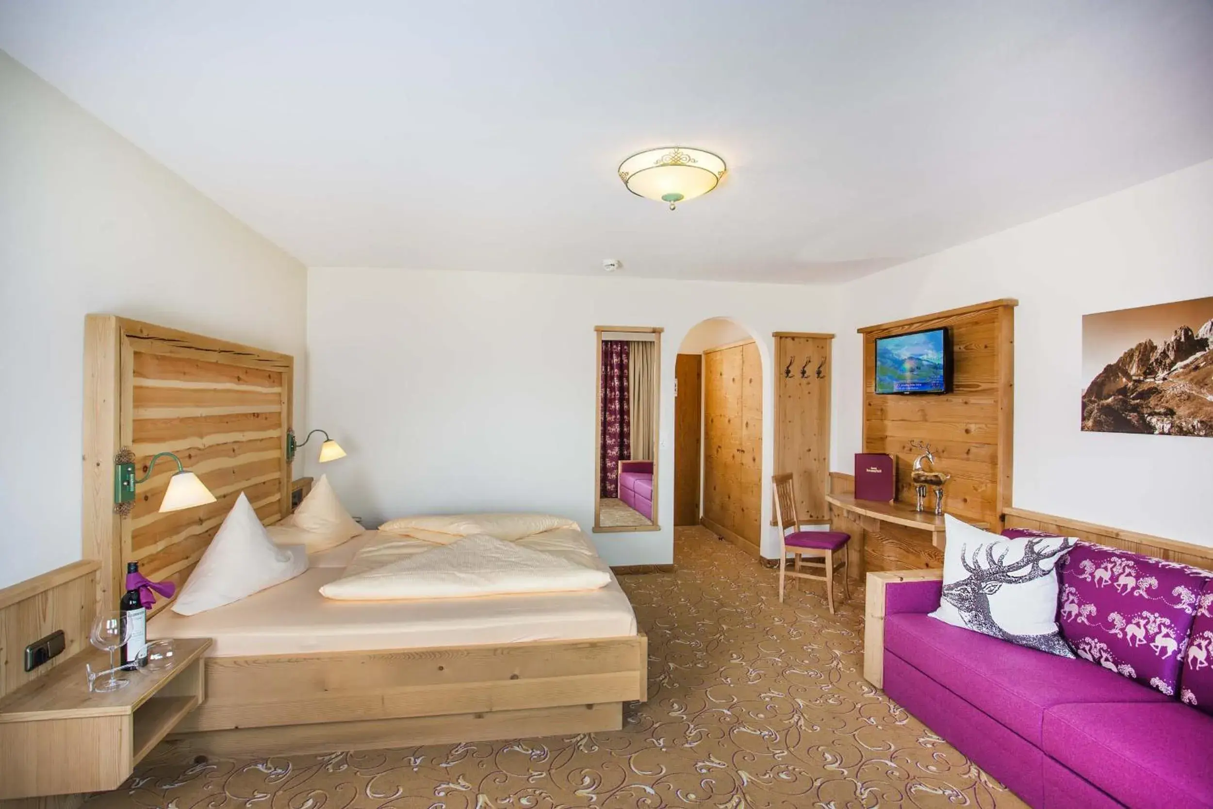 Family triple room - single occupancy in Sporthotel Tirolerhof Family triple room - single occupancy in Sporthotel Tirolerhof