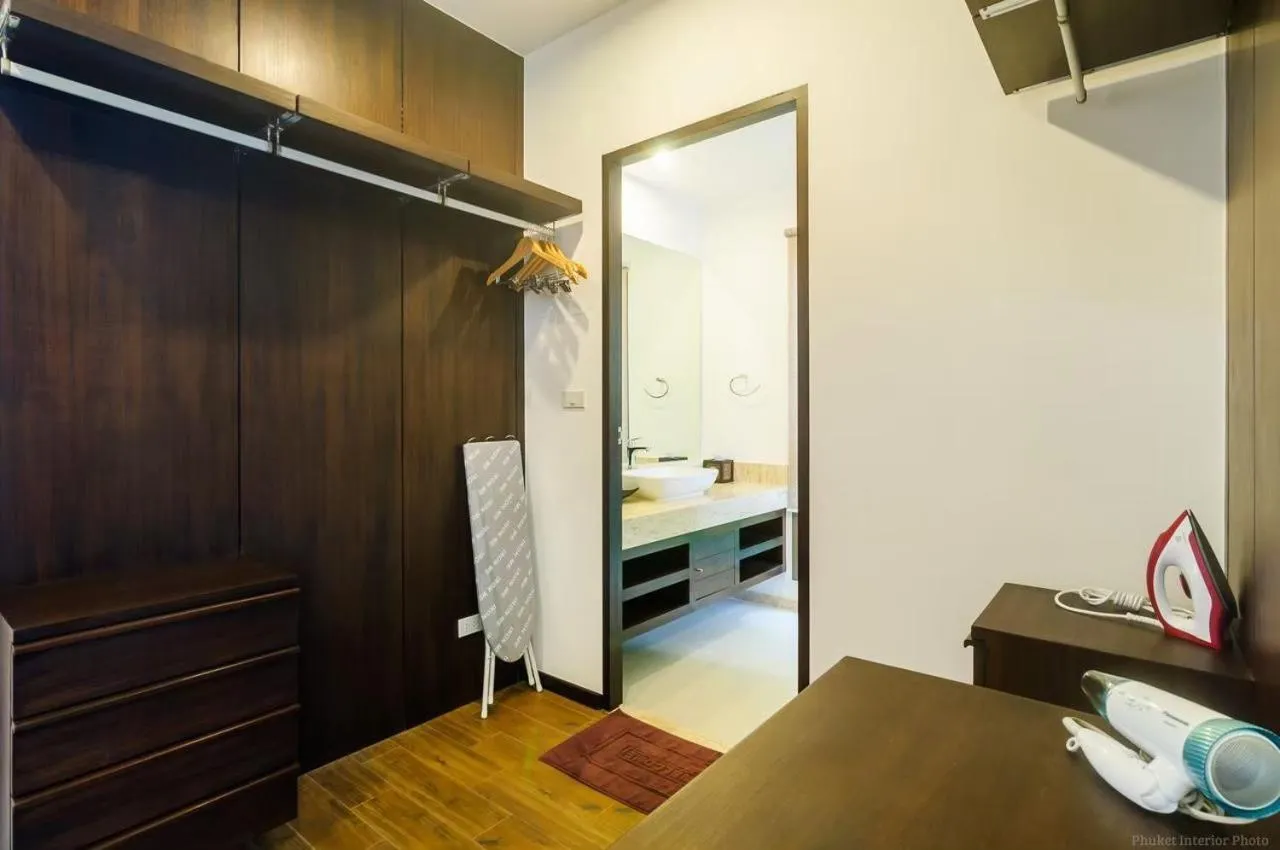 Bed in Shanti Villas x MonthStayZ Thailand