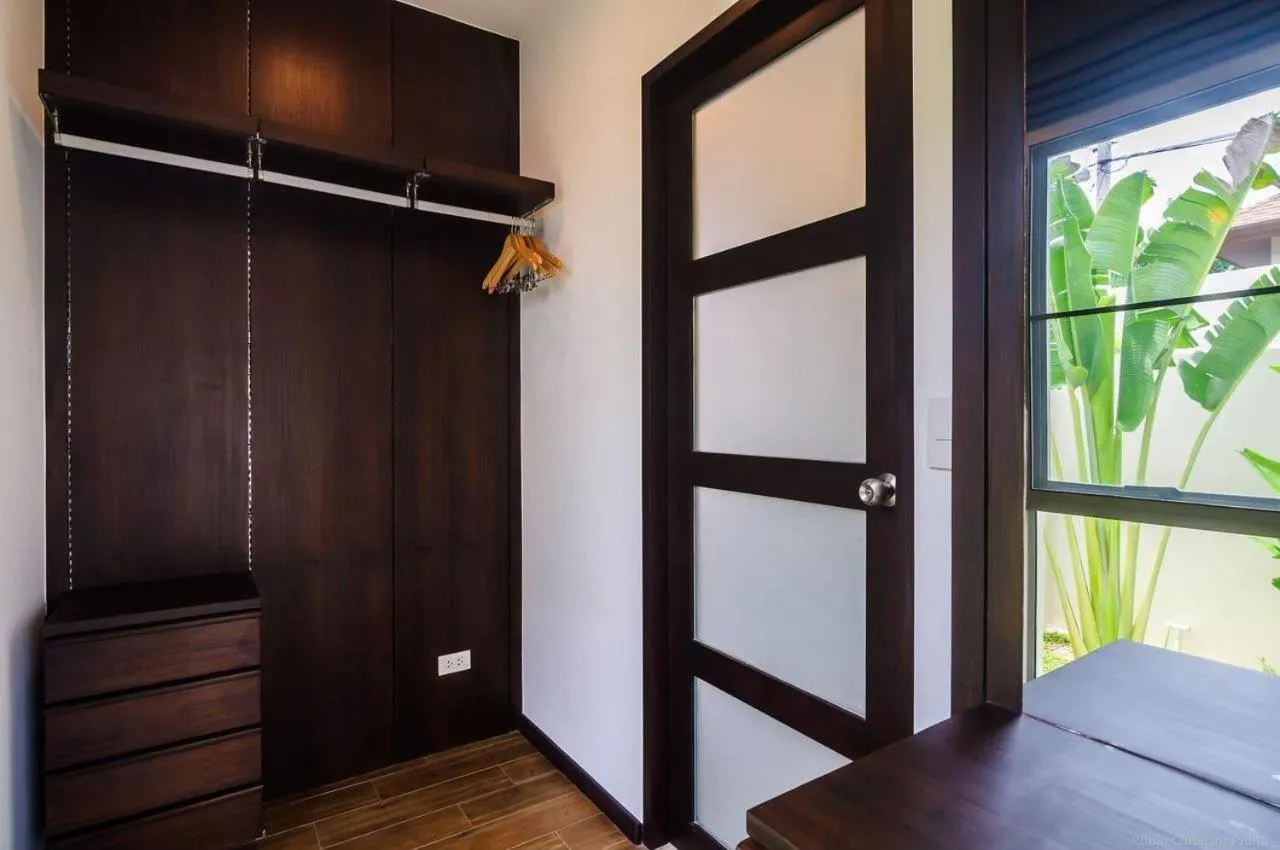 Bed in Shanti Villas x MonthStayZ Thailand