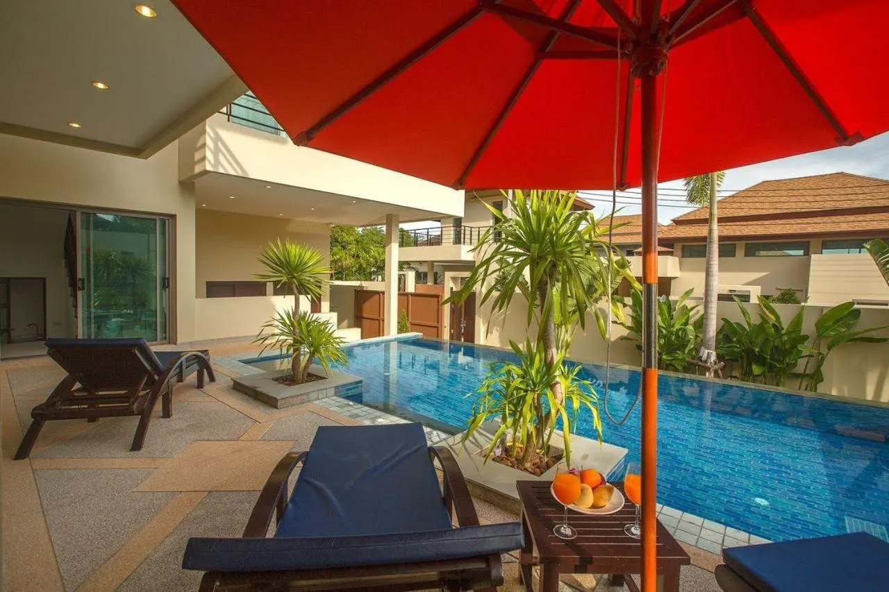 Property building in Shanti Villas x MonthStayZ Thailand