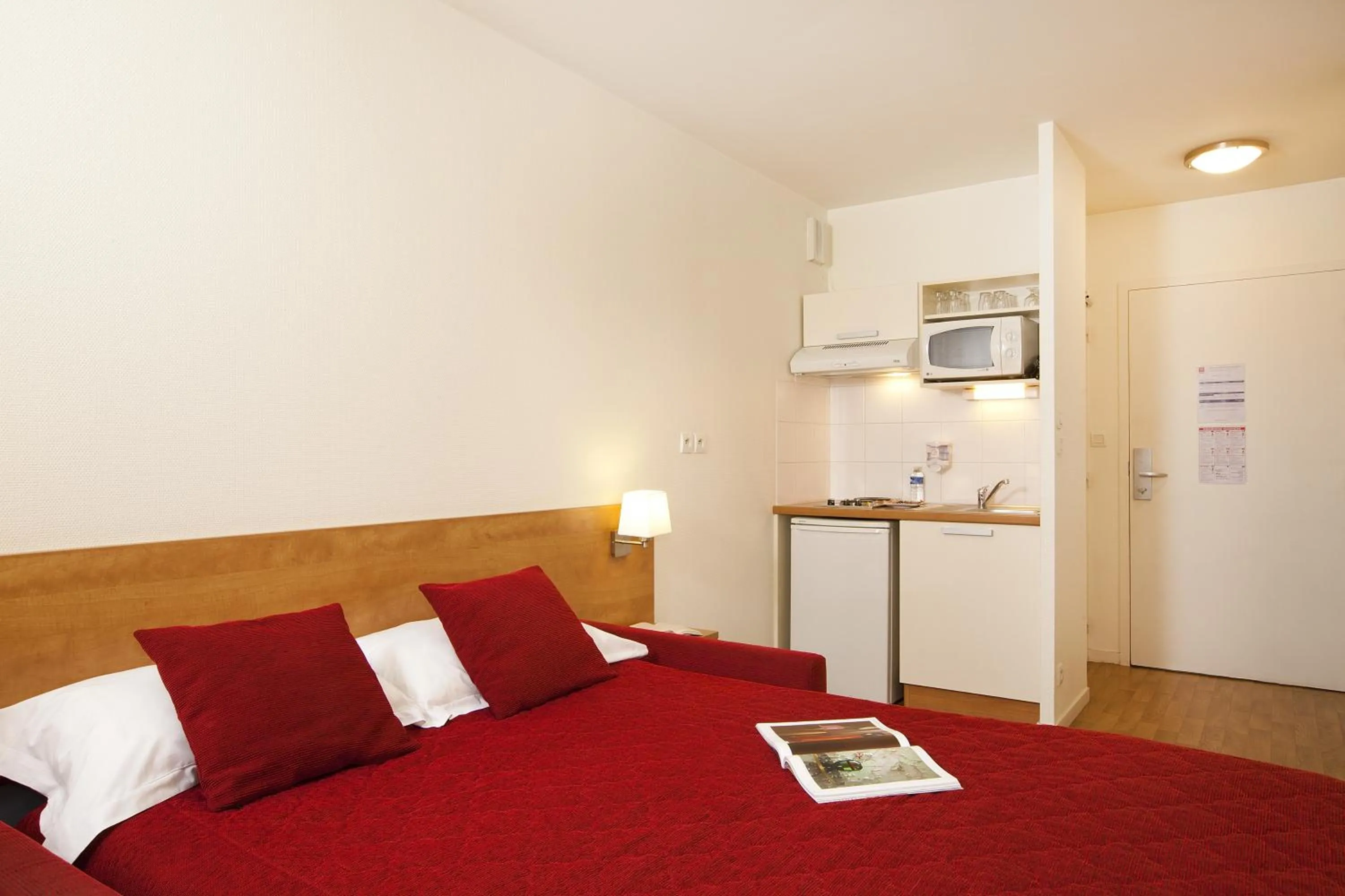 Bedroom, Bed in Séjours & Affaires Rennes Villa Camilla