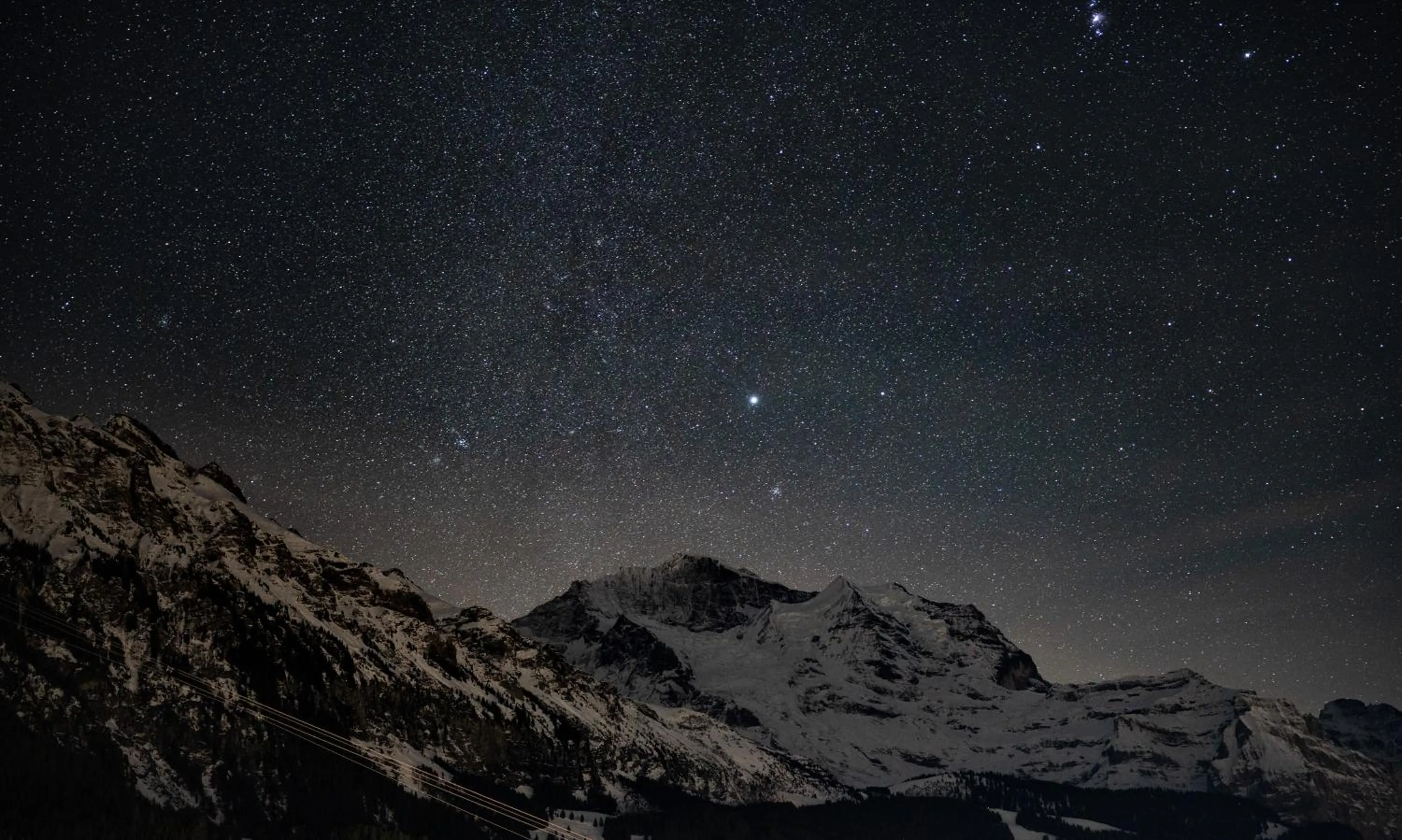 Night in Hotel Jungfraublick