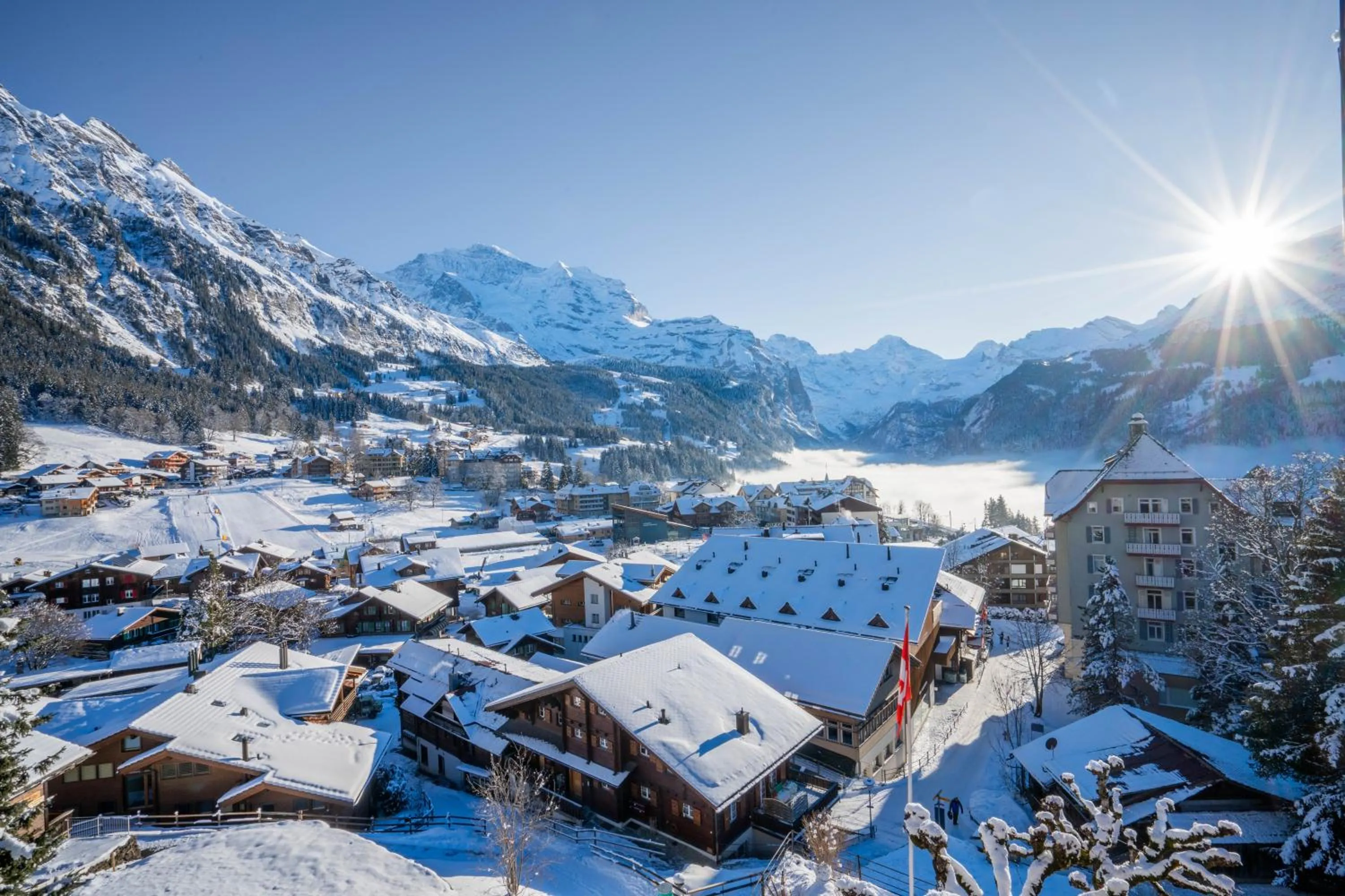 View (from property/room) in Hotel Jungfraublick