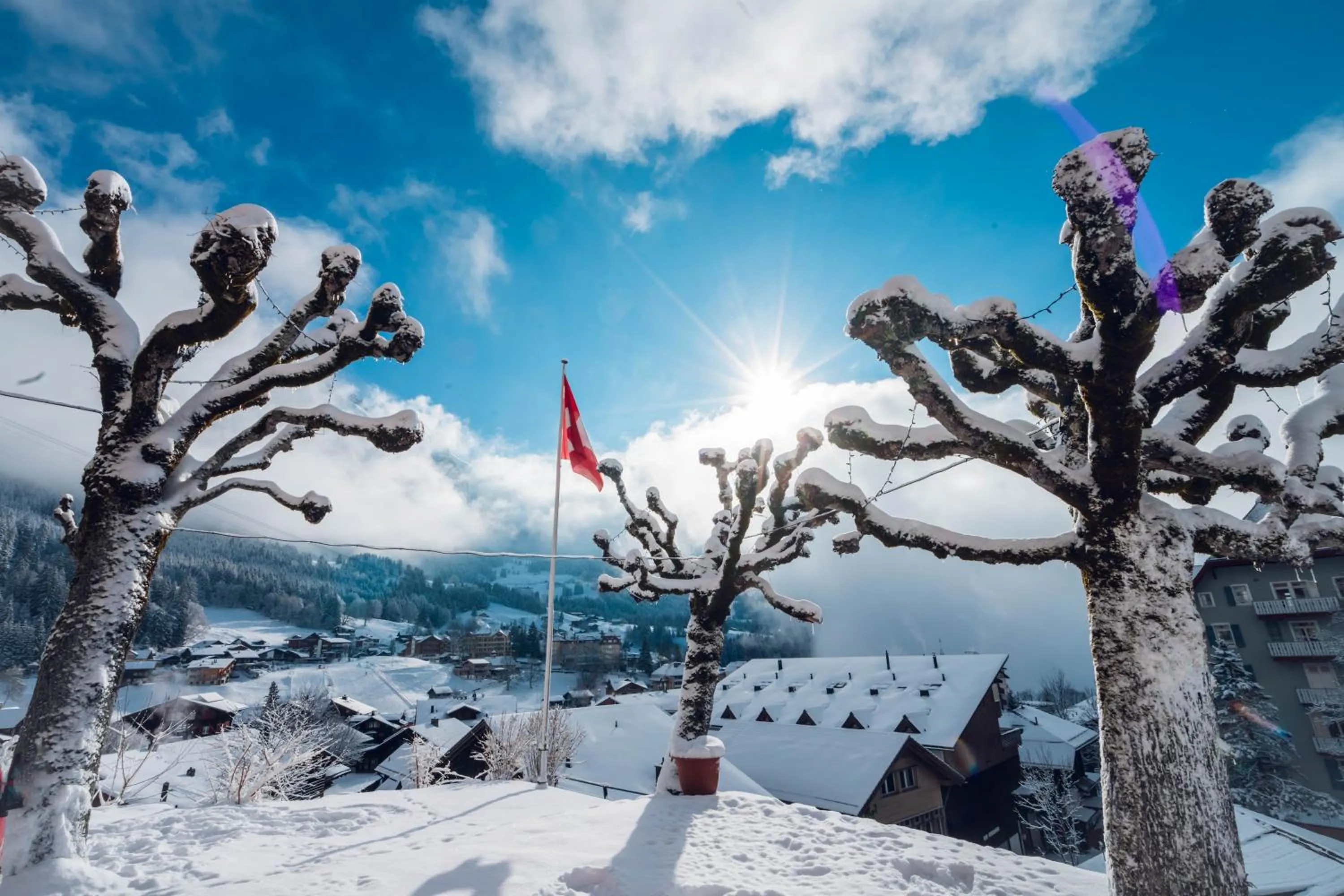 Winter in Hotel Jungfraublick