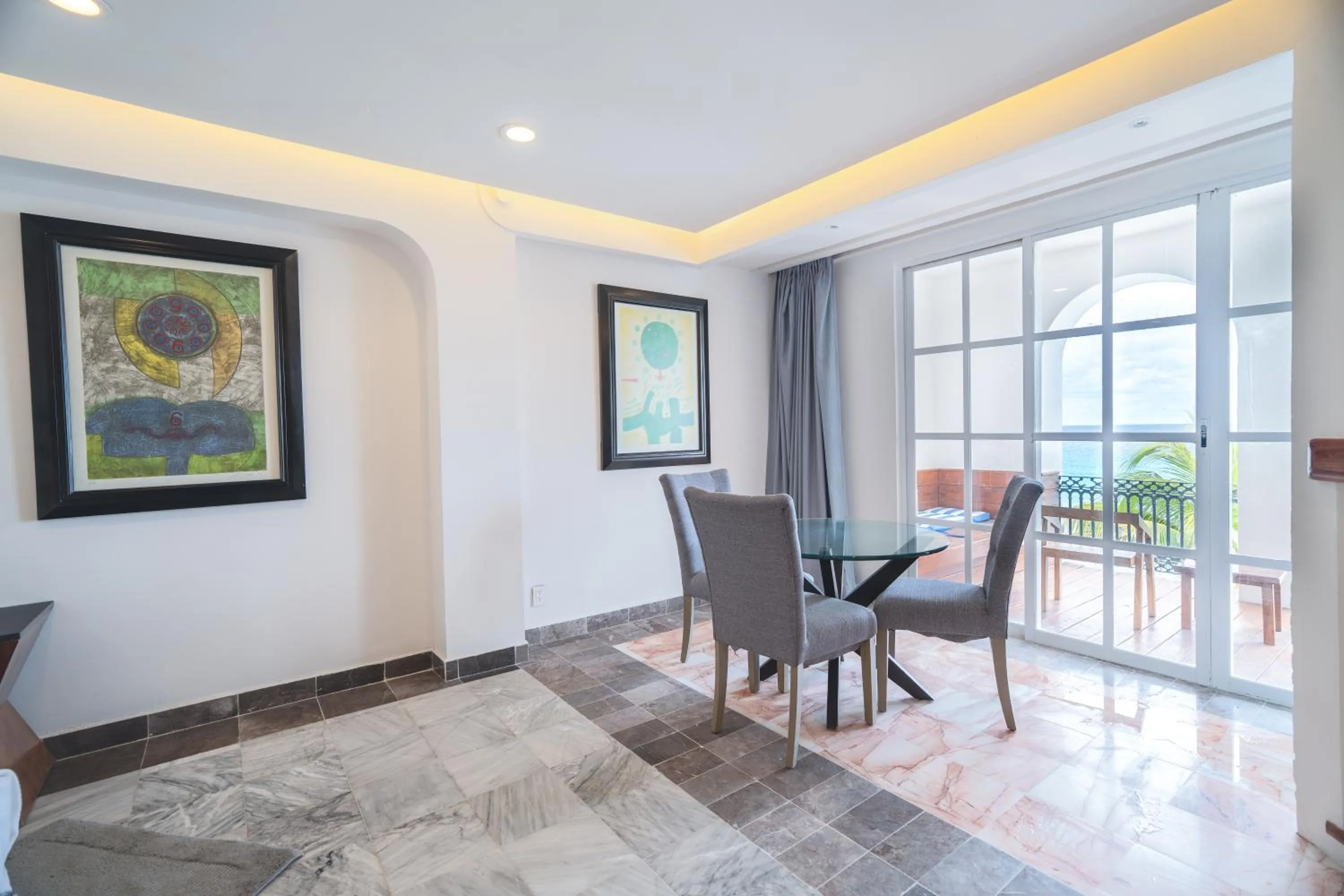 Sea view in Hotel y Museo Casa Turquesa