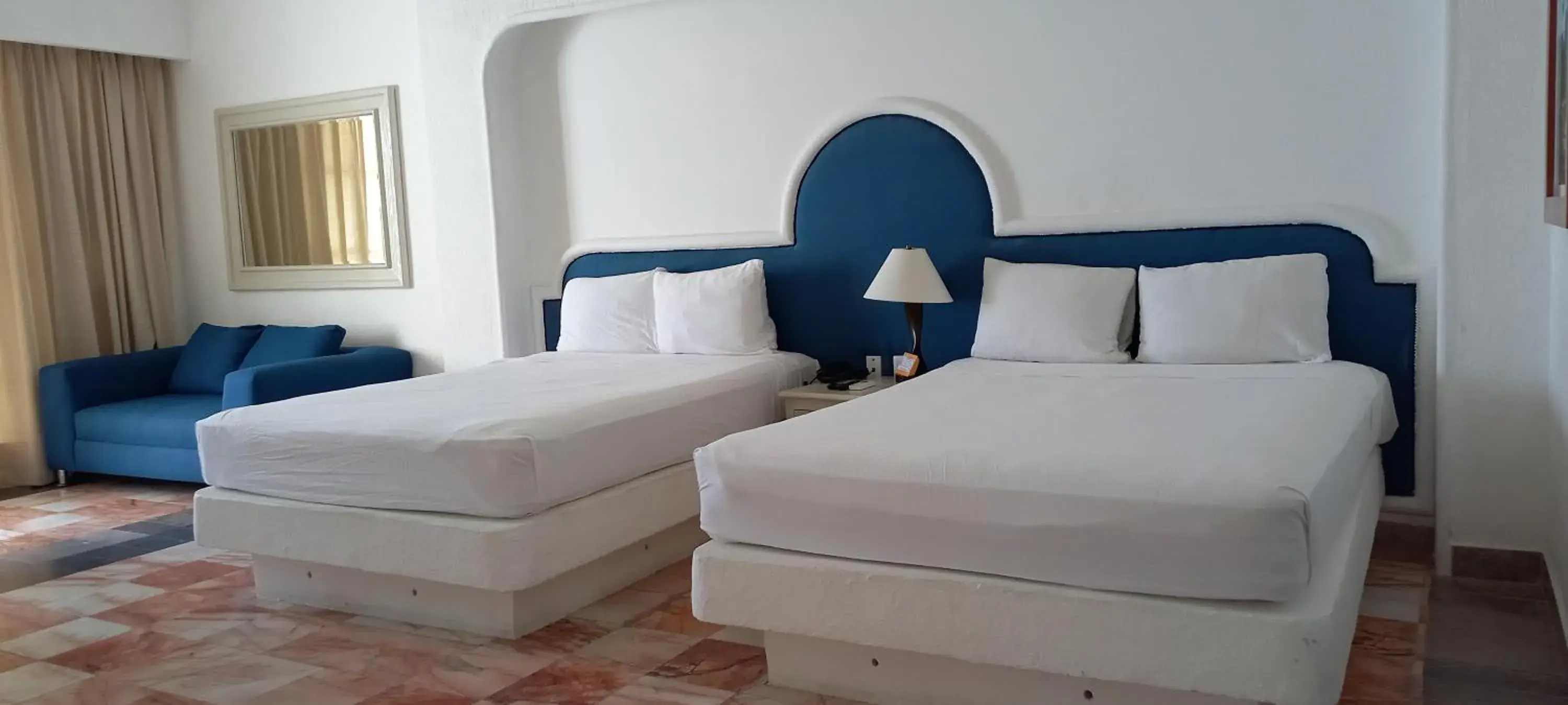 Bedroom, Bed in Hotel y Museo Casa Turquesa Bedroom, Bed in Hotel y Museo Casa Turquesa