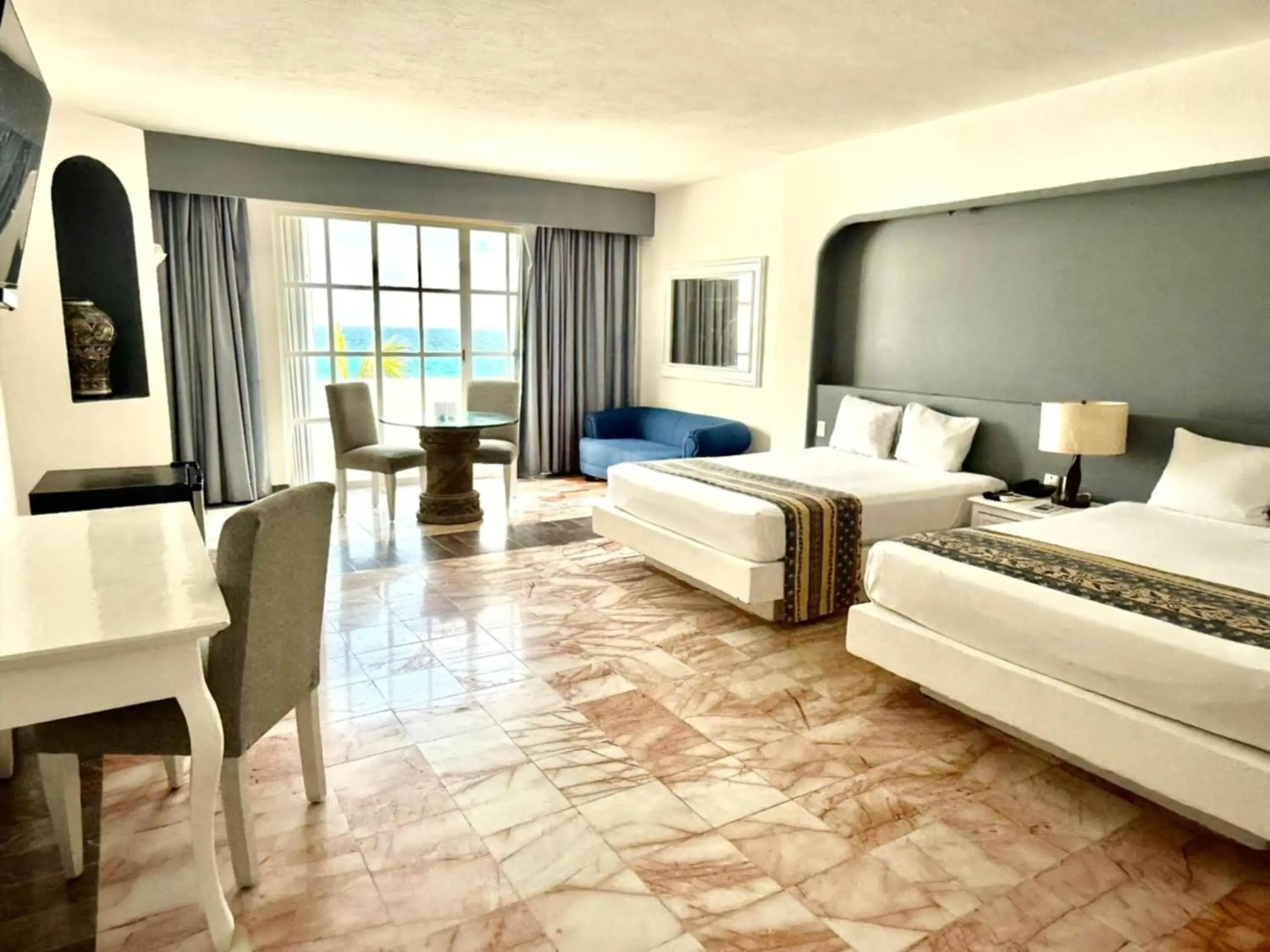 Bed in Hotel y Museo Casa Turquesa Bed in Hotel y Museo Casa Turquesa