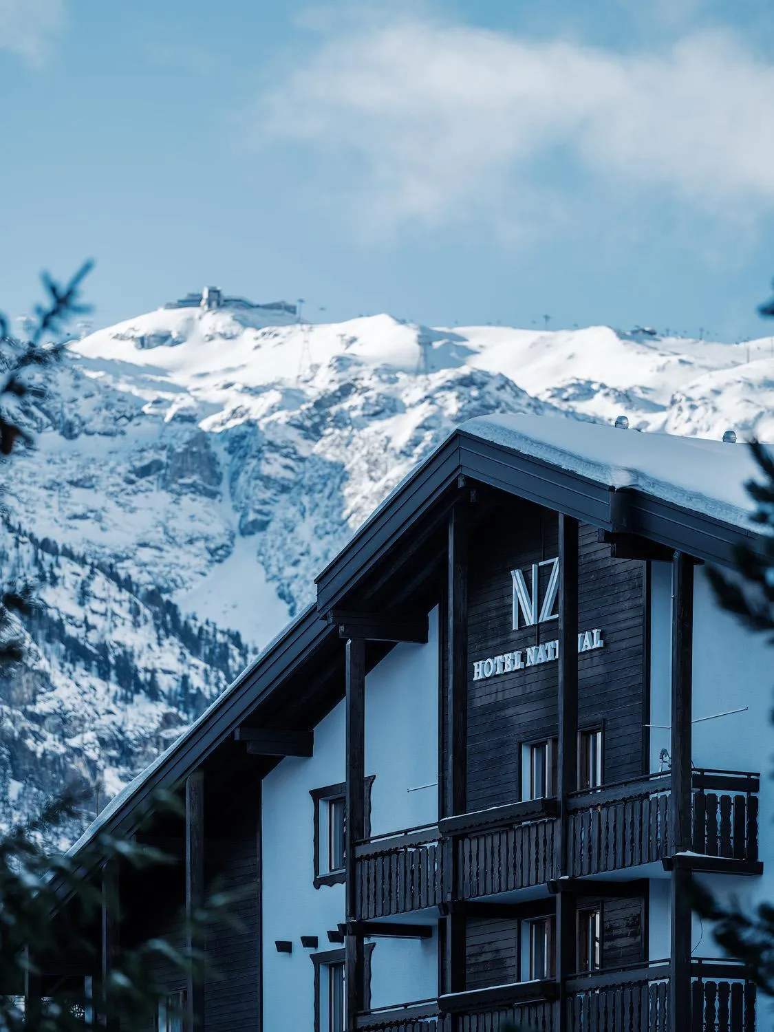 Facade/entrance in National Zermatt - Matterhorn Views, Sunnegga Gateway & SPA