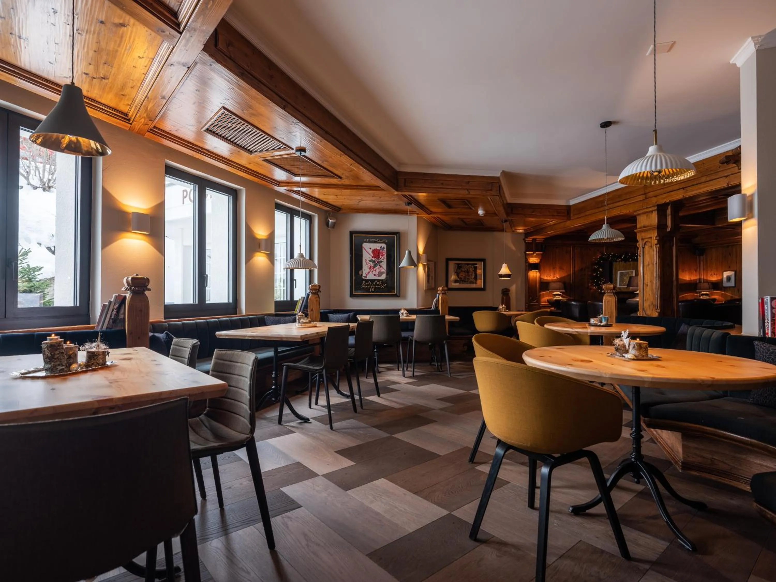 Lobby or reception in National Zermatt - Matterhorn Views, Sunnegga Gateway & SPA