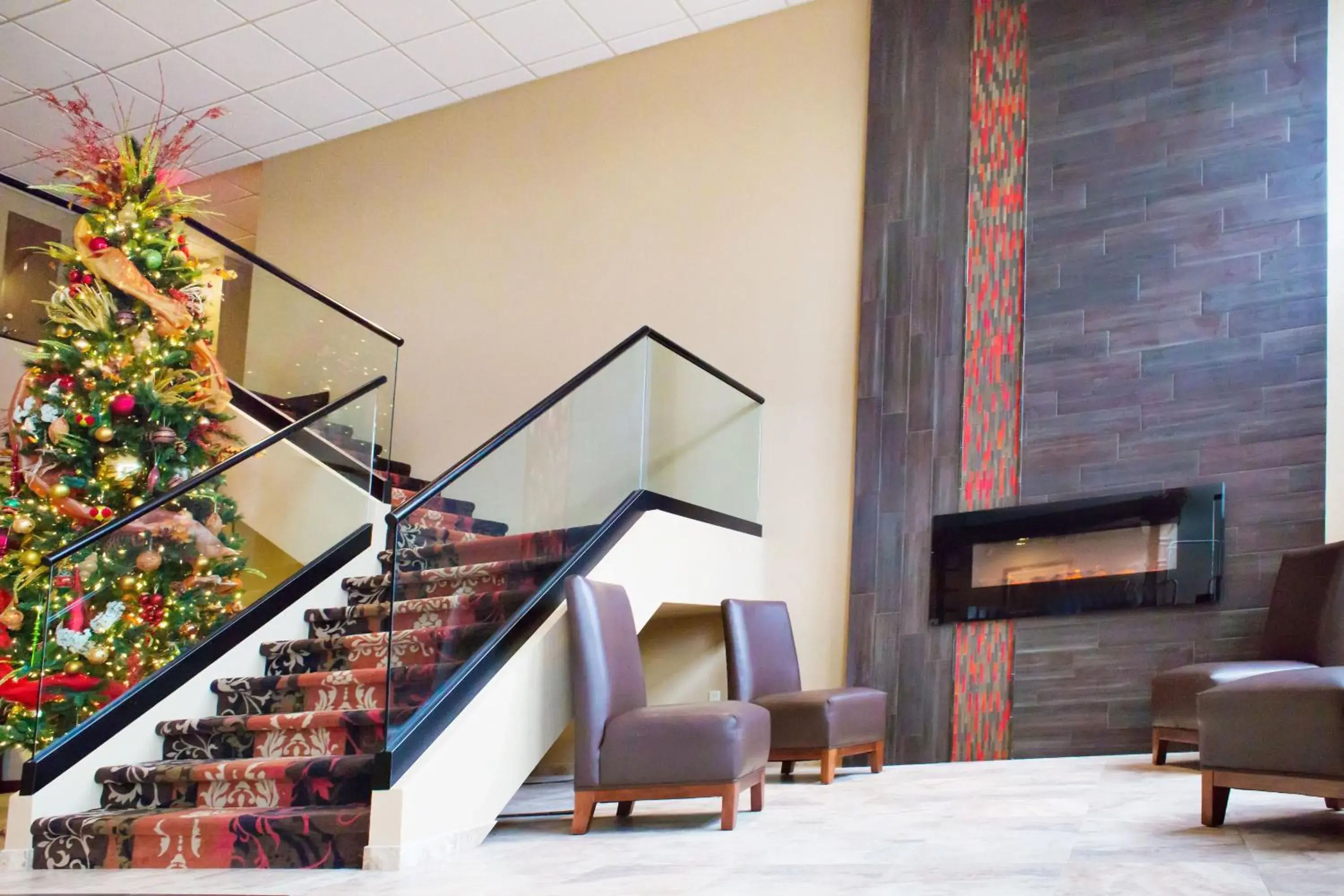 Lobby or reception in Grand Oaks Hotel