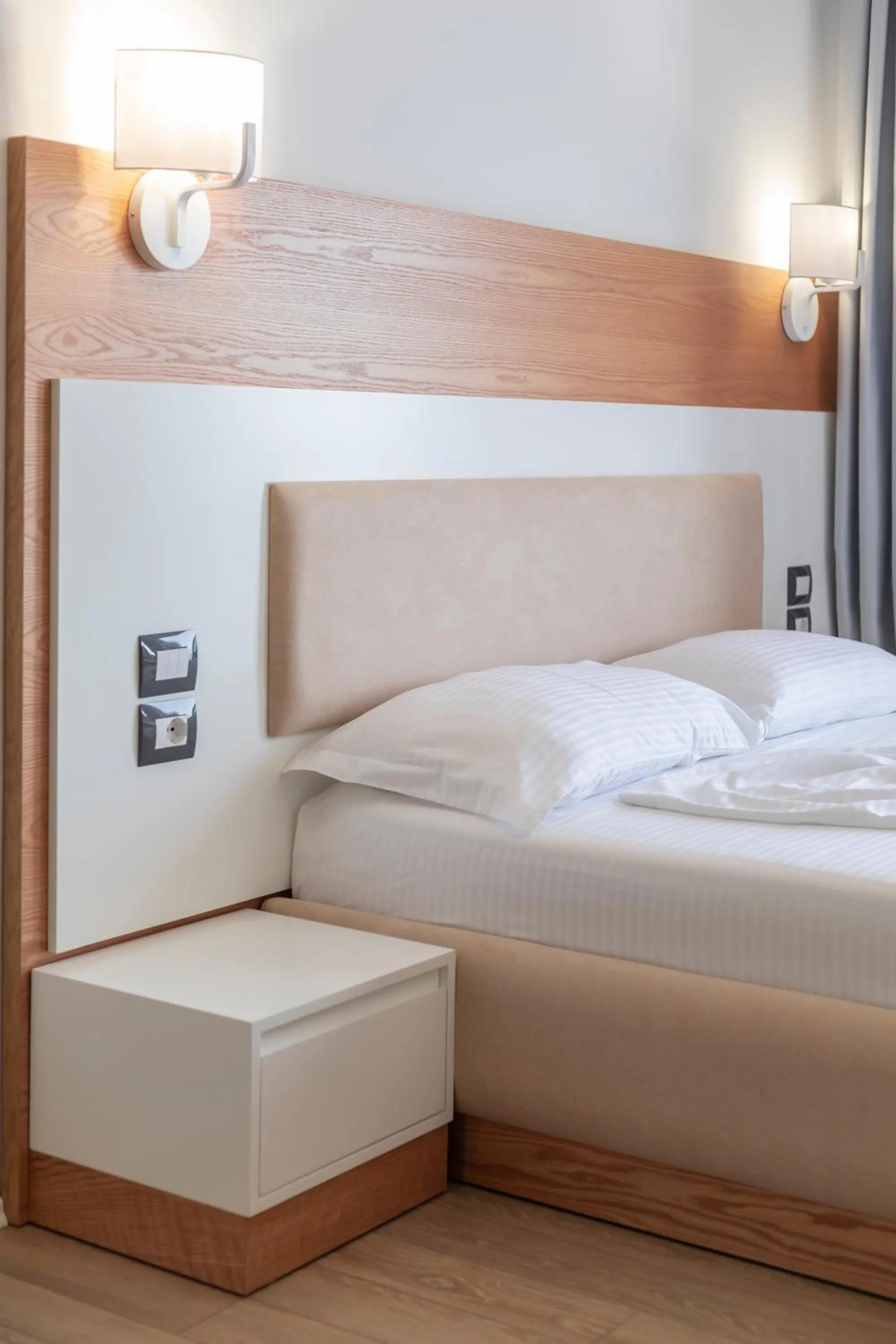 Bed in Ventus Hotel
