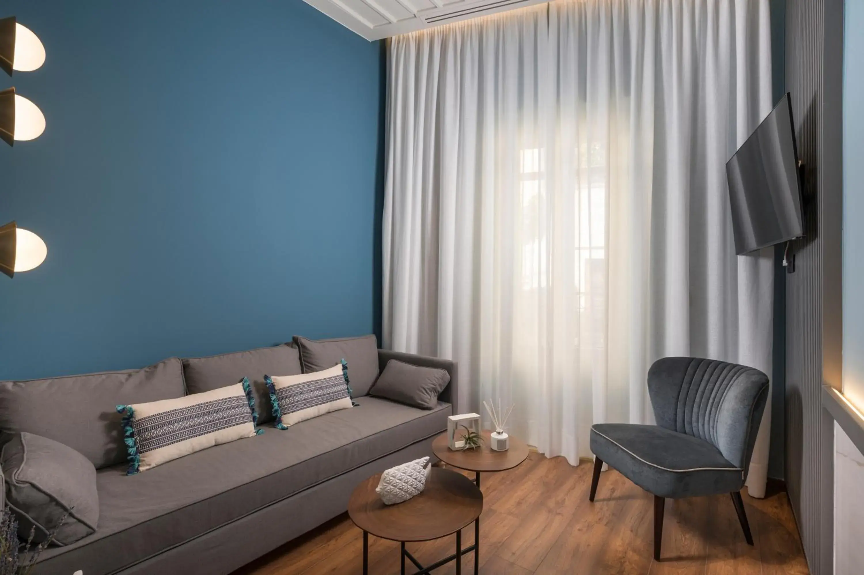 Living room in Veneri Boutique Suites Living room in Veneri Boutique Suites