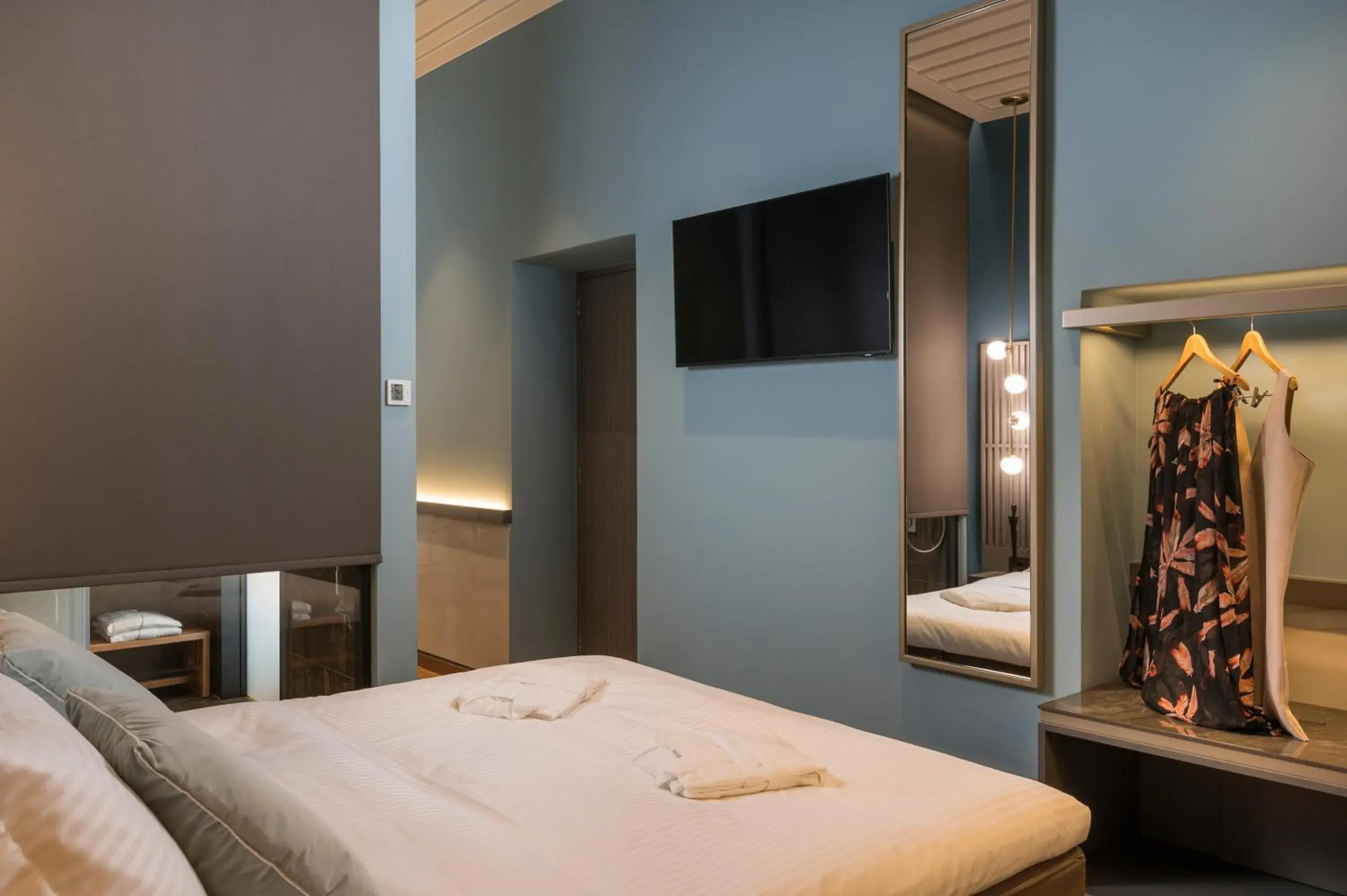 Bed in Veneri Boutique Suites Bed in Veneri Boutique Suites