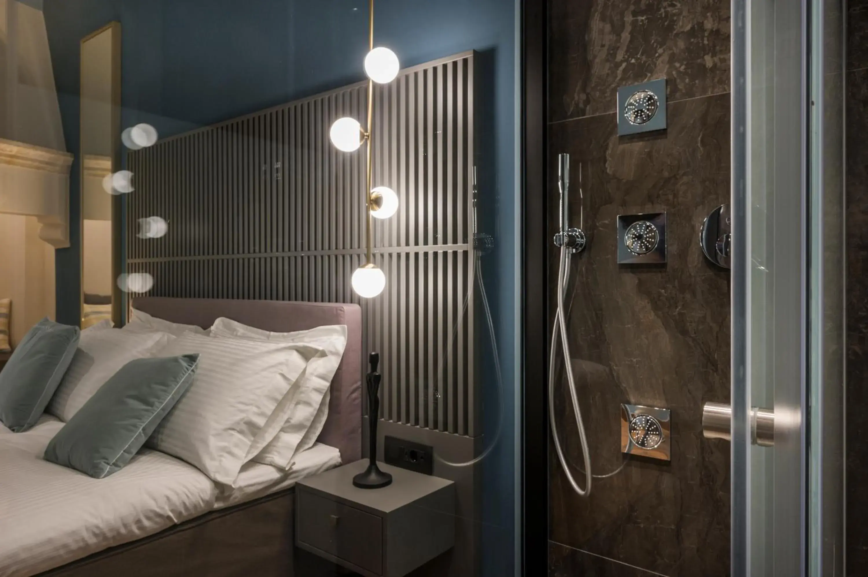 Bed in Veneri Boutique Suites Bed in Veneri Boutique Suites