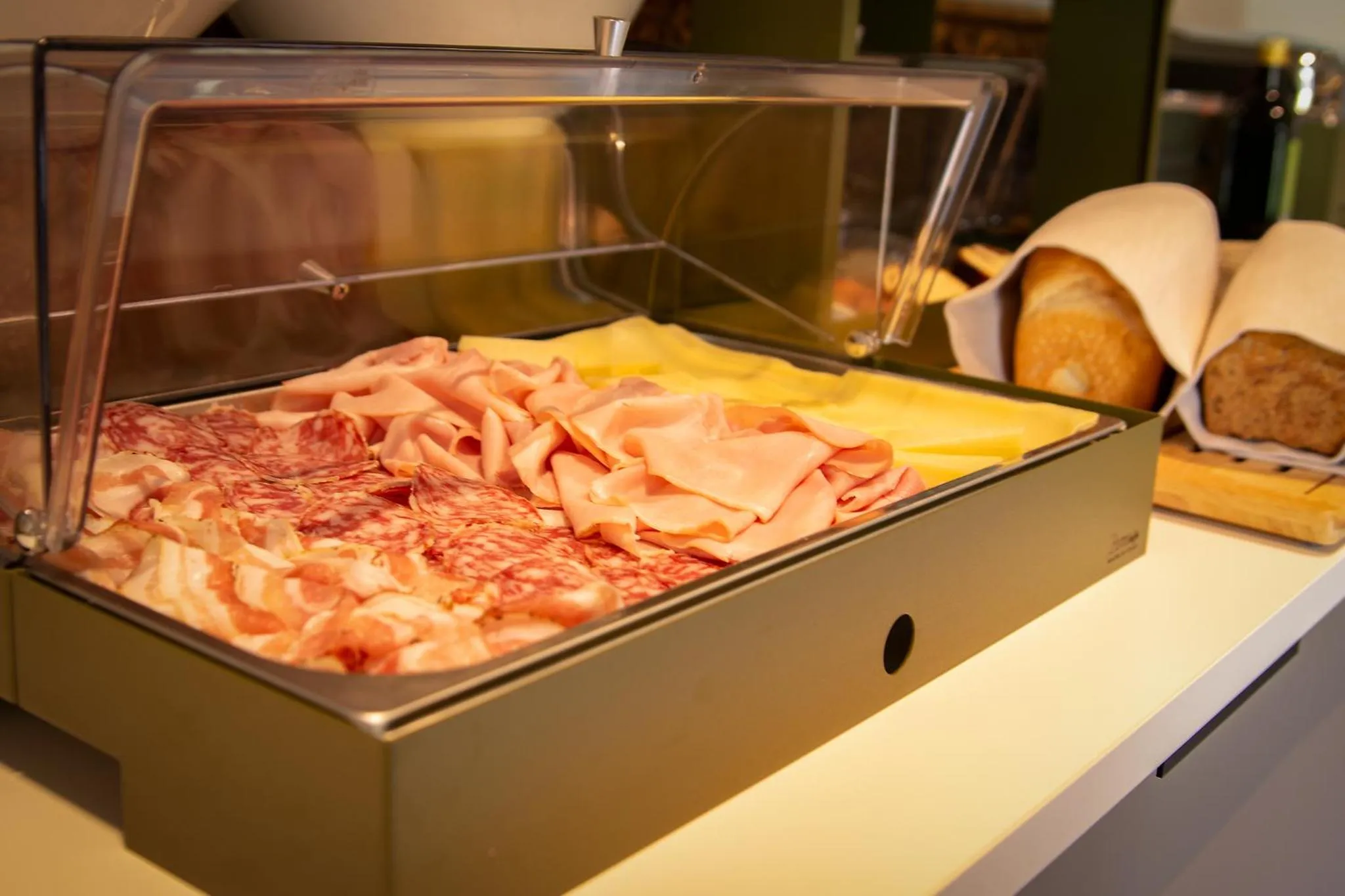 Continental breakfast in Hotel Residence Dolcenero