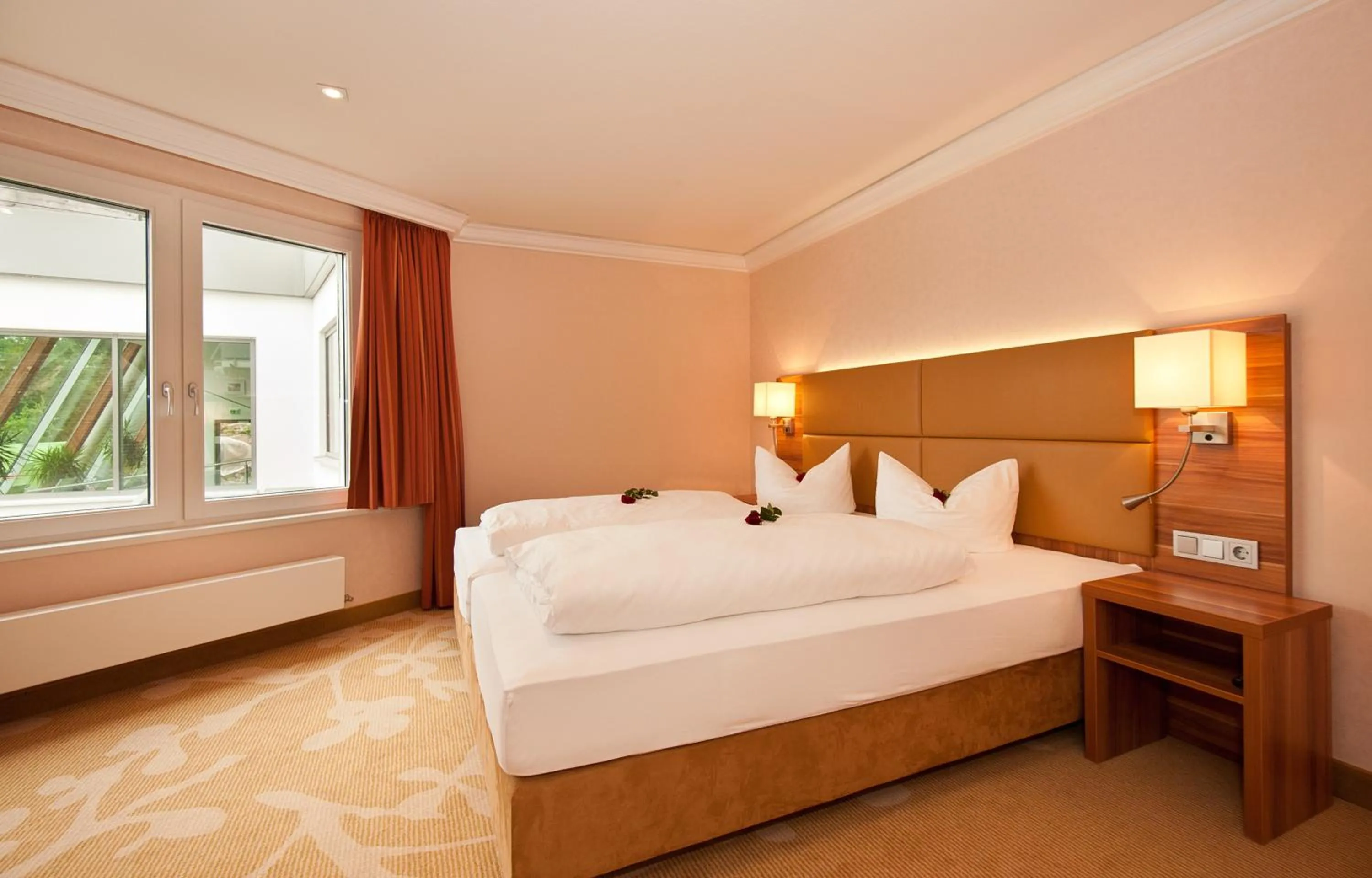 Photo of the whole room, Bed in Albtalblick Ihr Wellness- & Wanderhotel