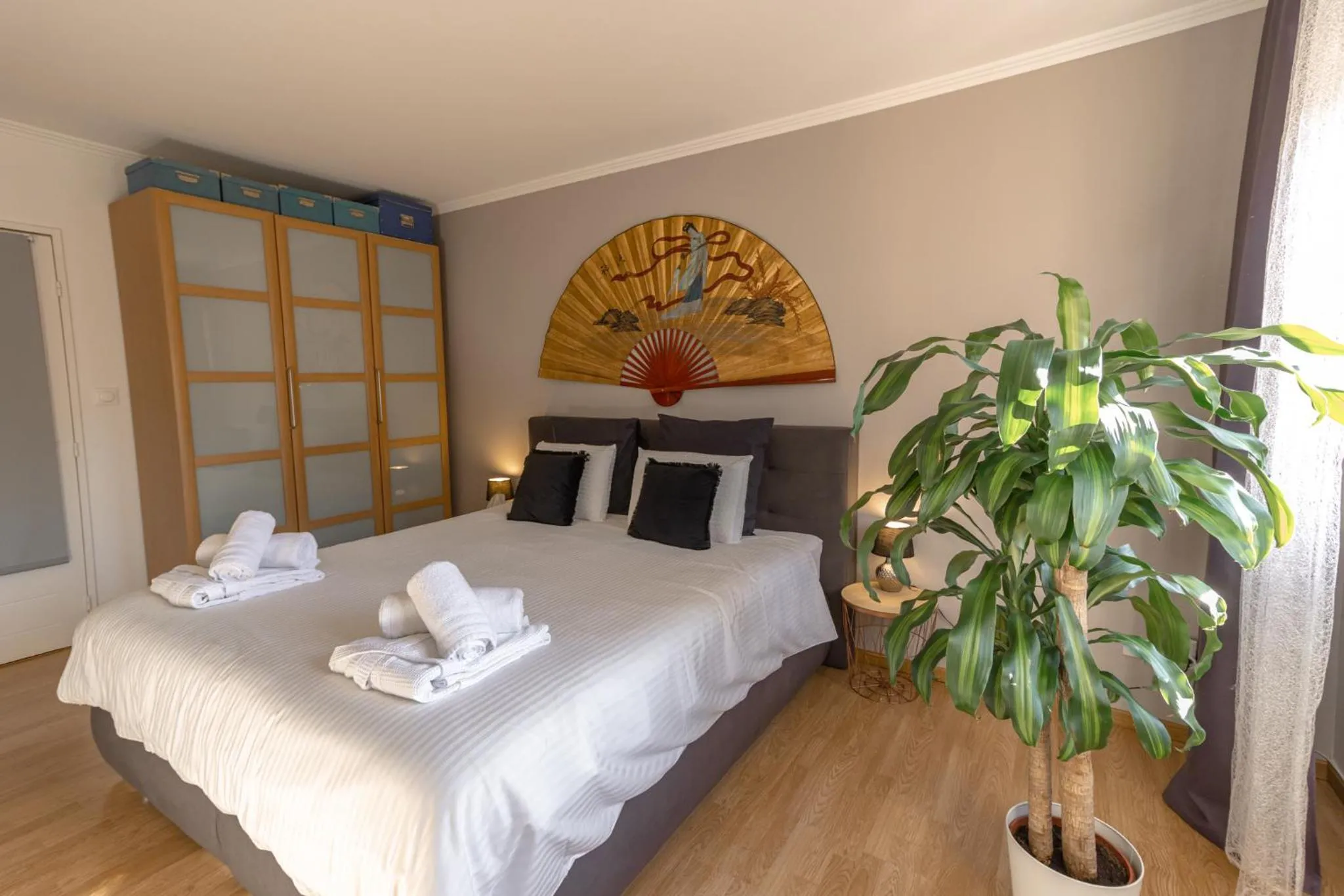 Bed in Le gîte de Sabina - Colmar