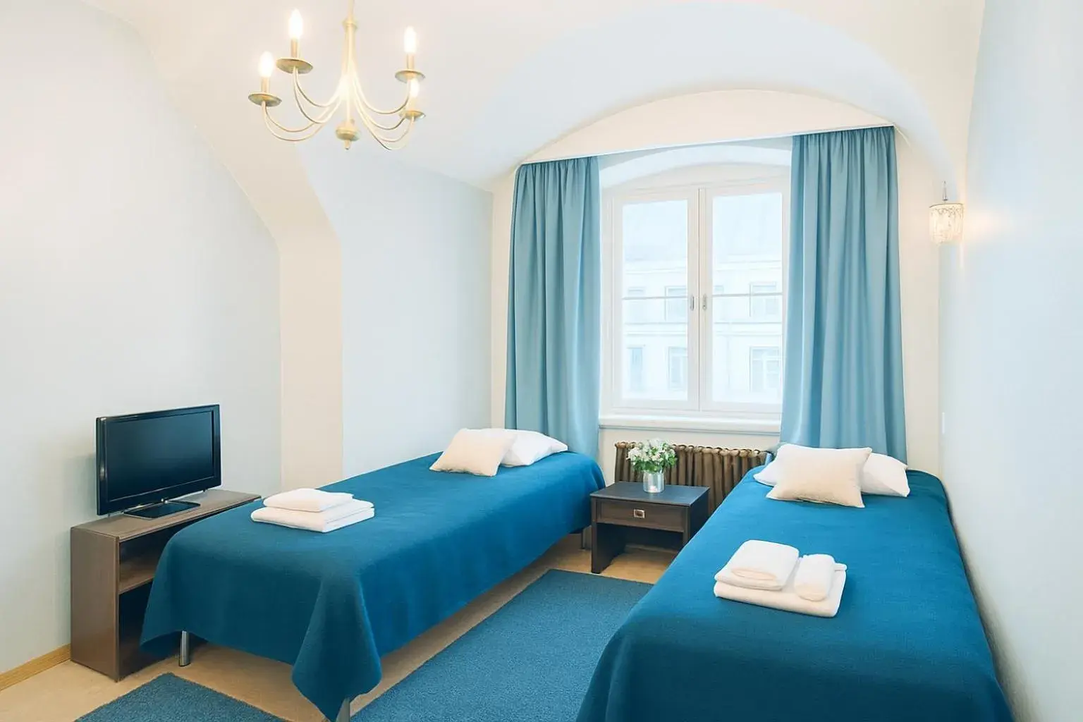 Bed in Senate Hotel Bed in Senate Hotel