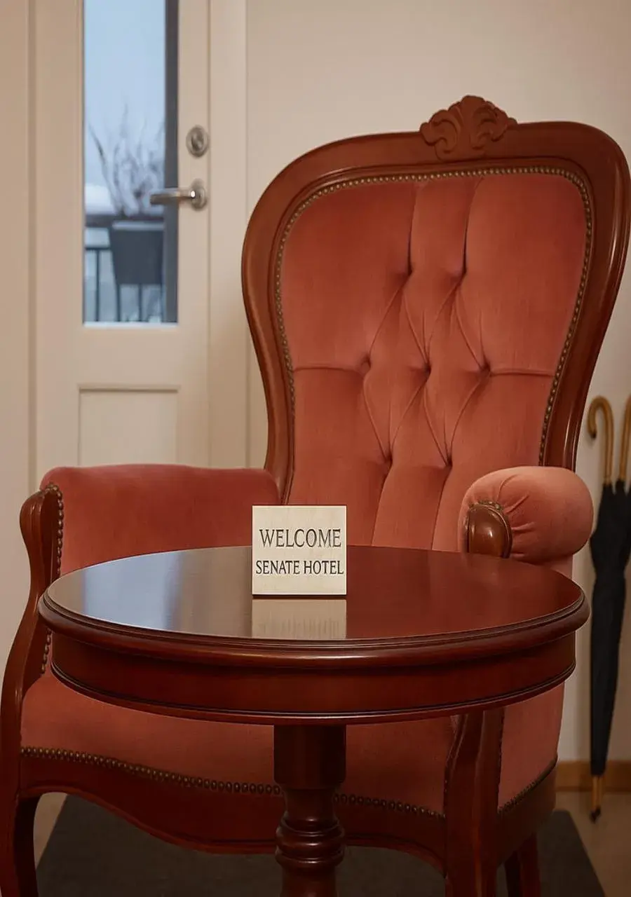 Lobby or reception in Senate Hotel Lobby or reception in Senate Hotel