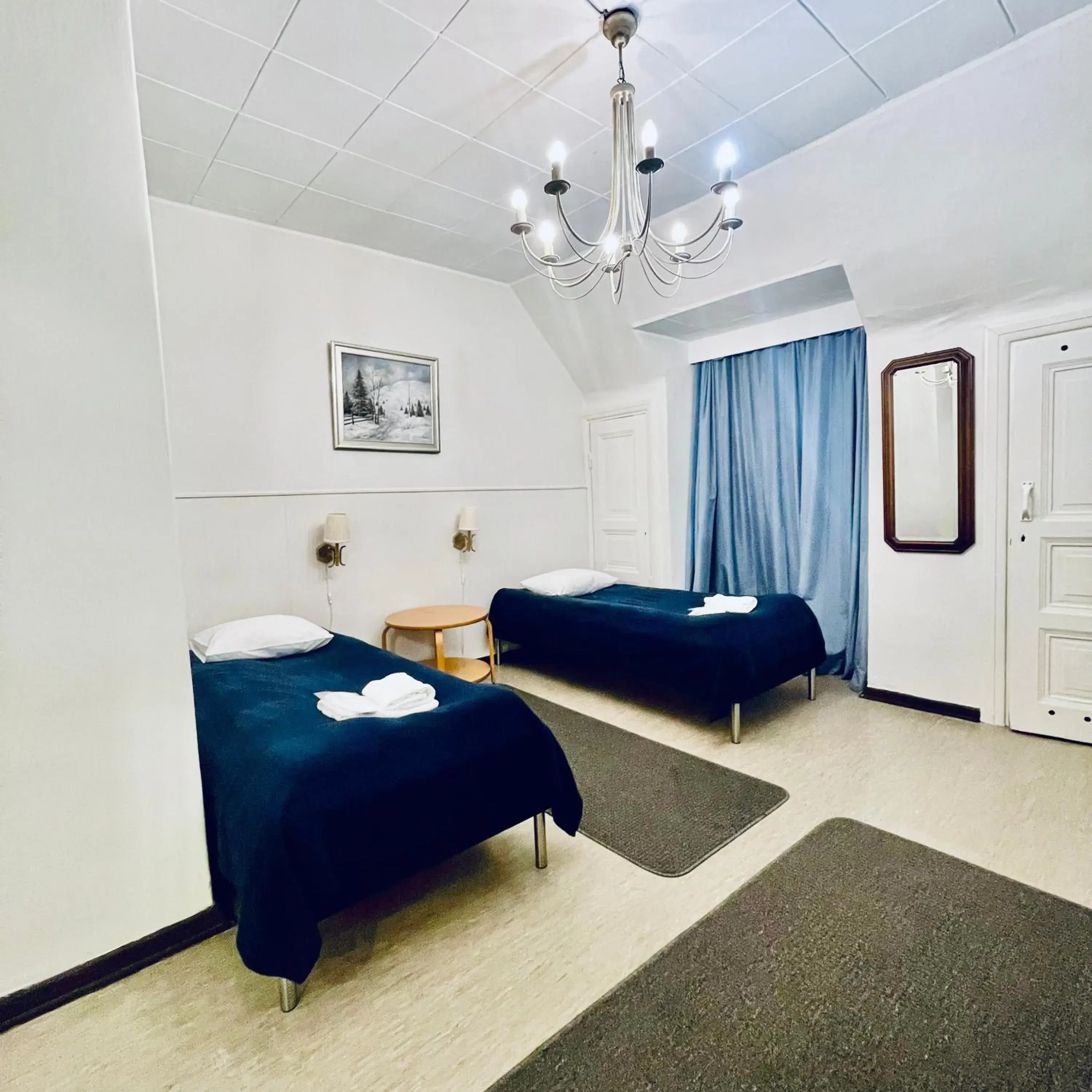 Bed in Senate Hotel Bed in Senate Hotel