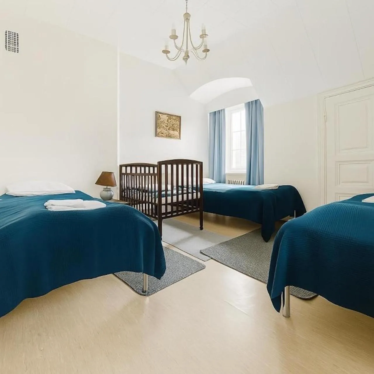 View (from property/room), Bed in Senate Hotel