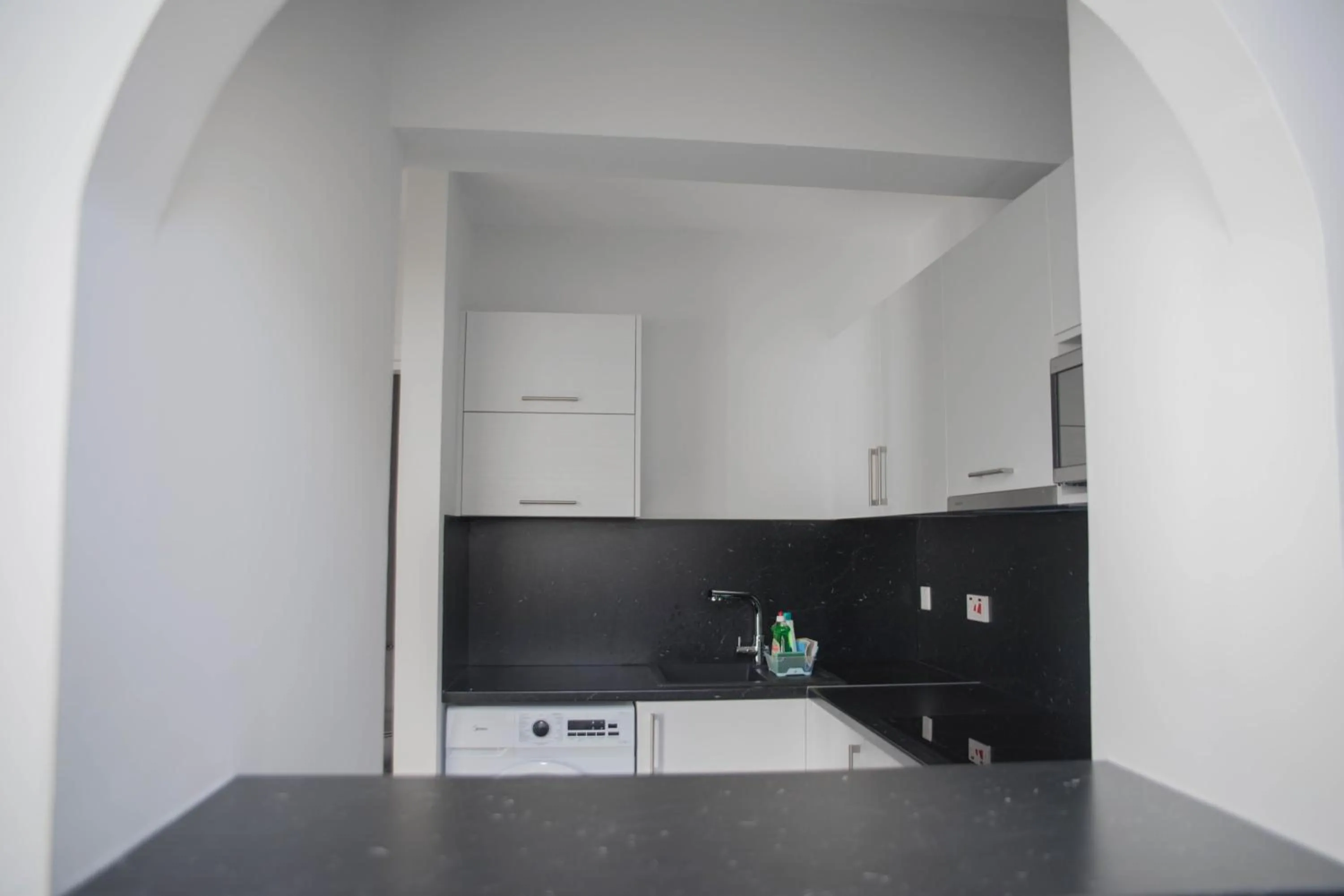 Kitchen or kitchenette in One bedroom apartment in Paphos in good location