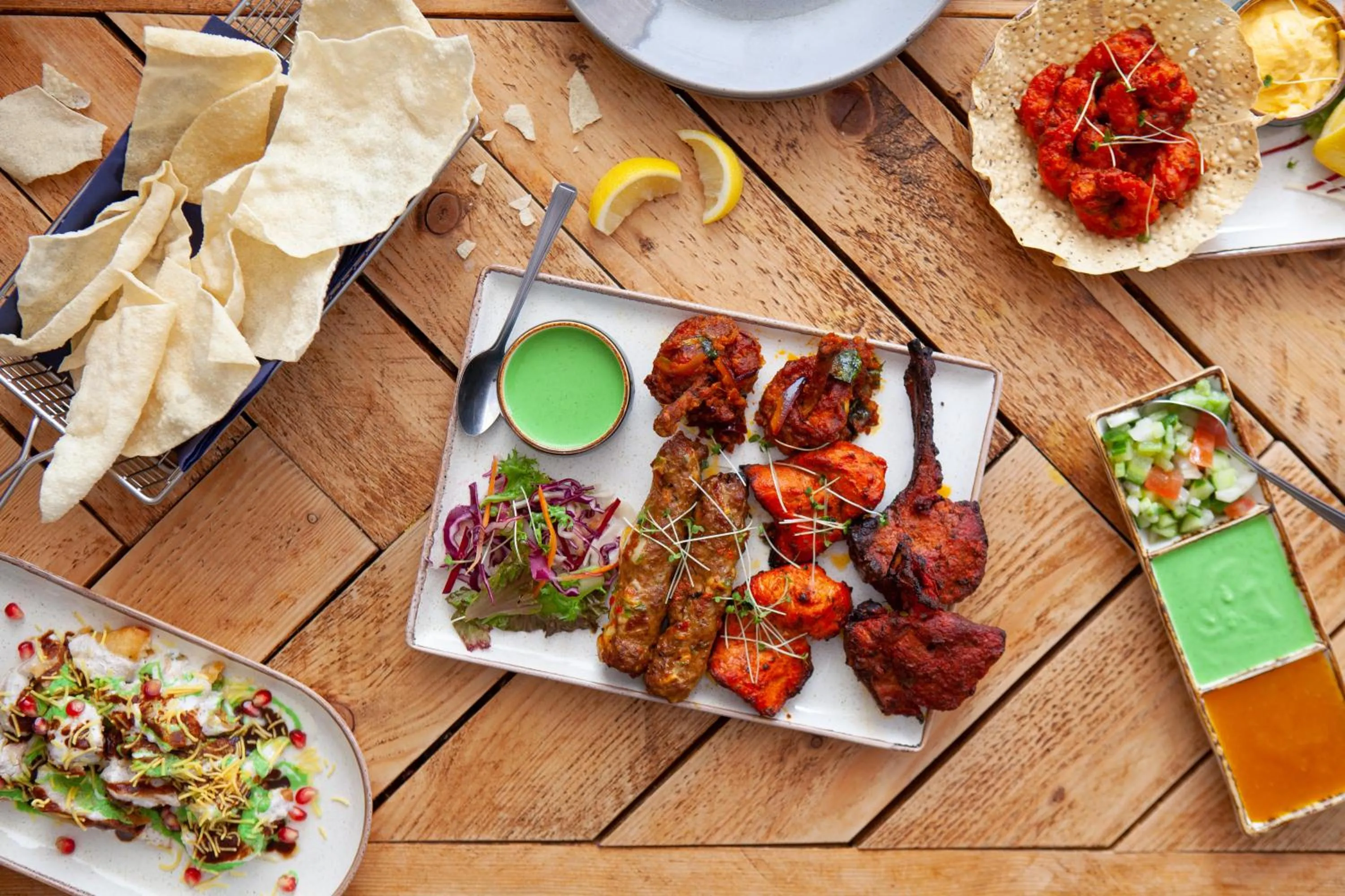 Food in The Strutt Arms