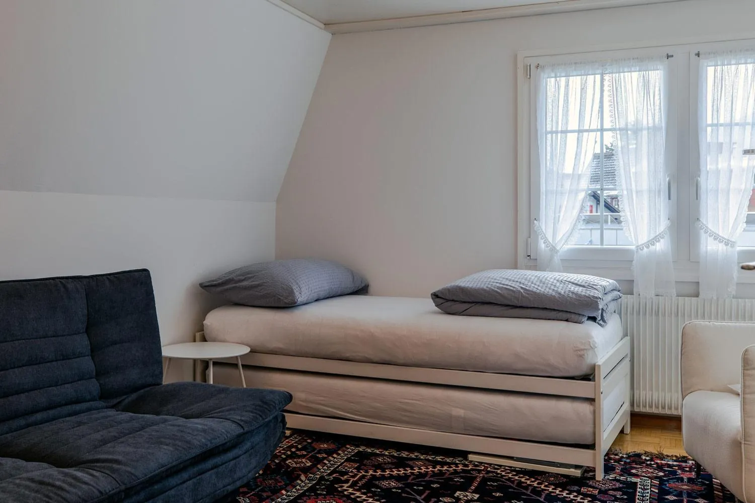 Bed in Blattenheimat - im traditionellen Appenzeller Haus