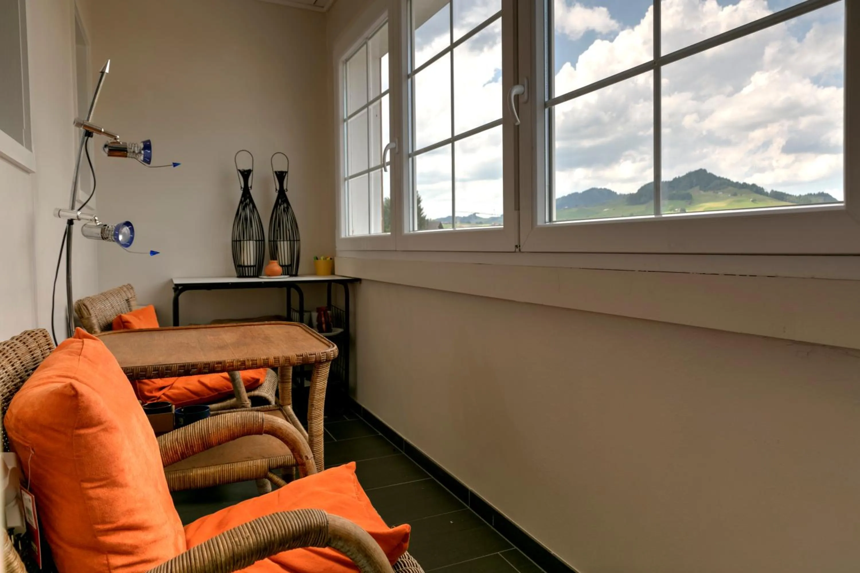 Balcony/Terrace in Blattenheimat - im traditionellen Appenzeller Haus