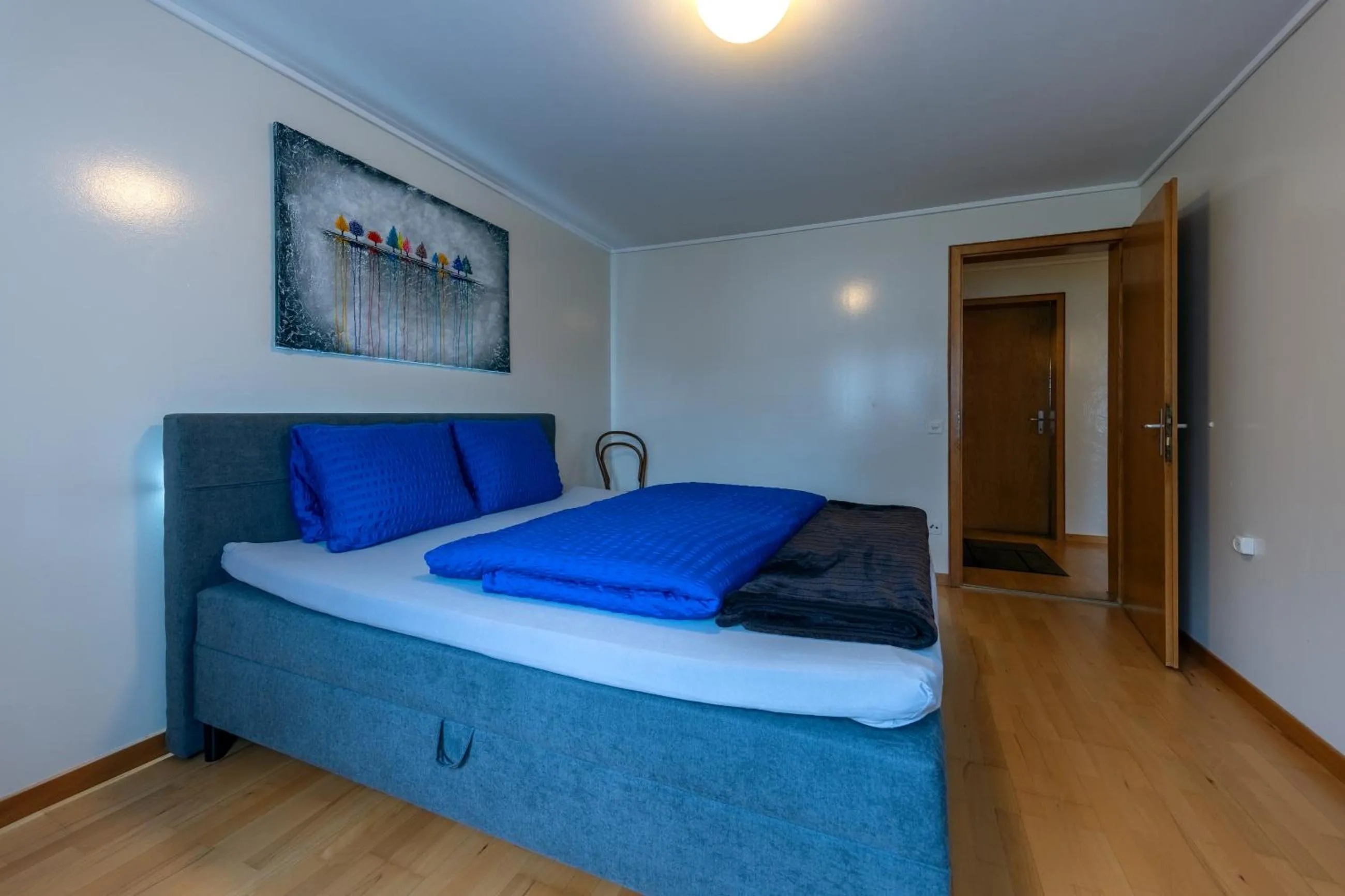 Bedroom, Bed in Blattenheimat - im traditionellen Appenzeller Haus