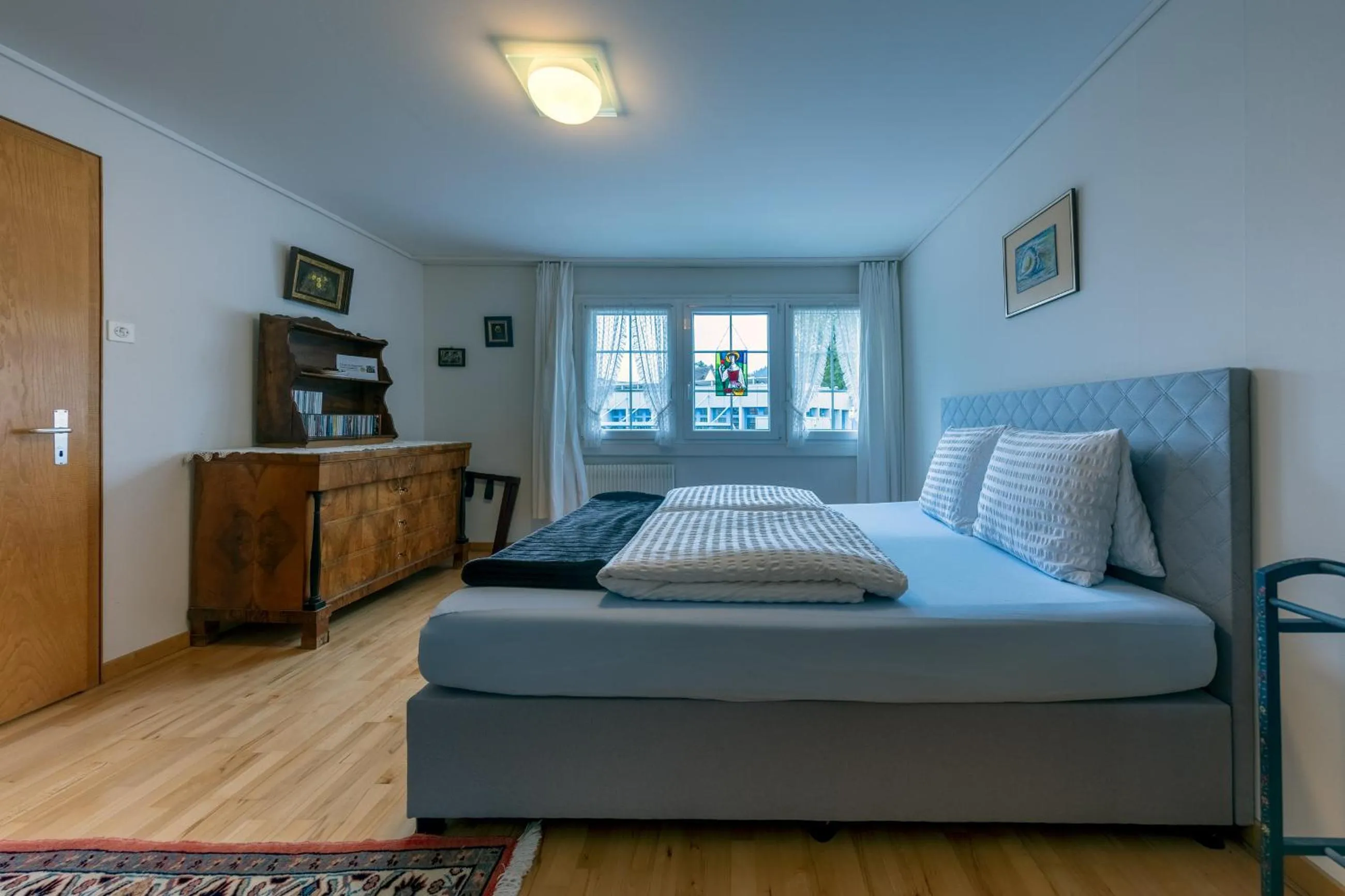 Bedroom, Bed in Blattenheimat - im traditionellen Appenzeller Haus