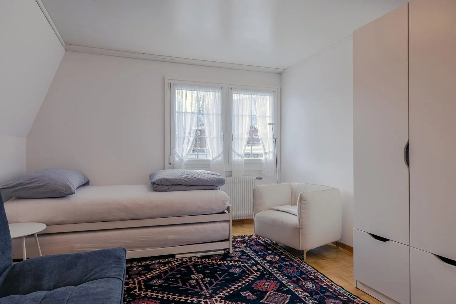 Bed in Blattenheimat - im traditionellen Appenzeller Haus