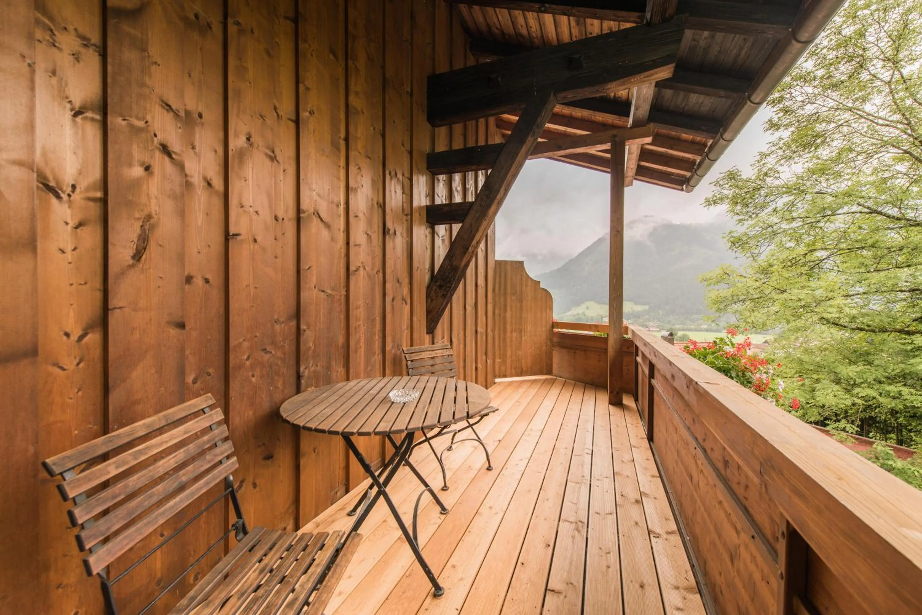 Balcony/Terrace in Alpenhotel Sonneck - mit Bergbahnticket